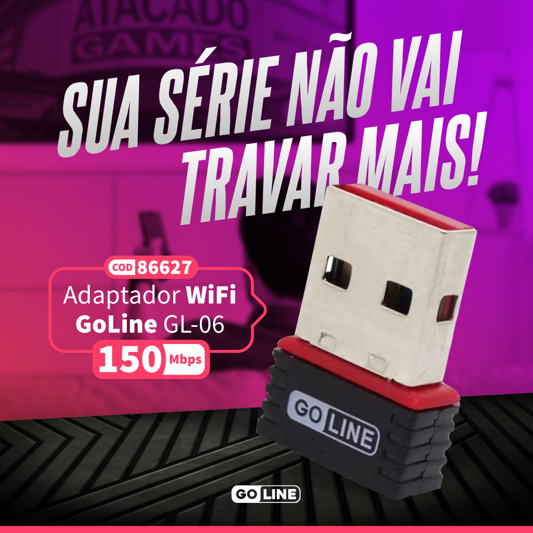 Goline - Se o modem fica longe da tv, use um adaptador de... | Facebook