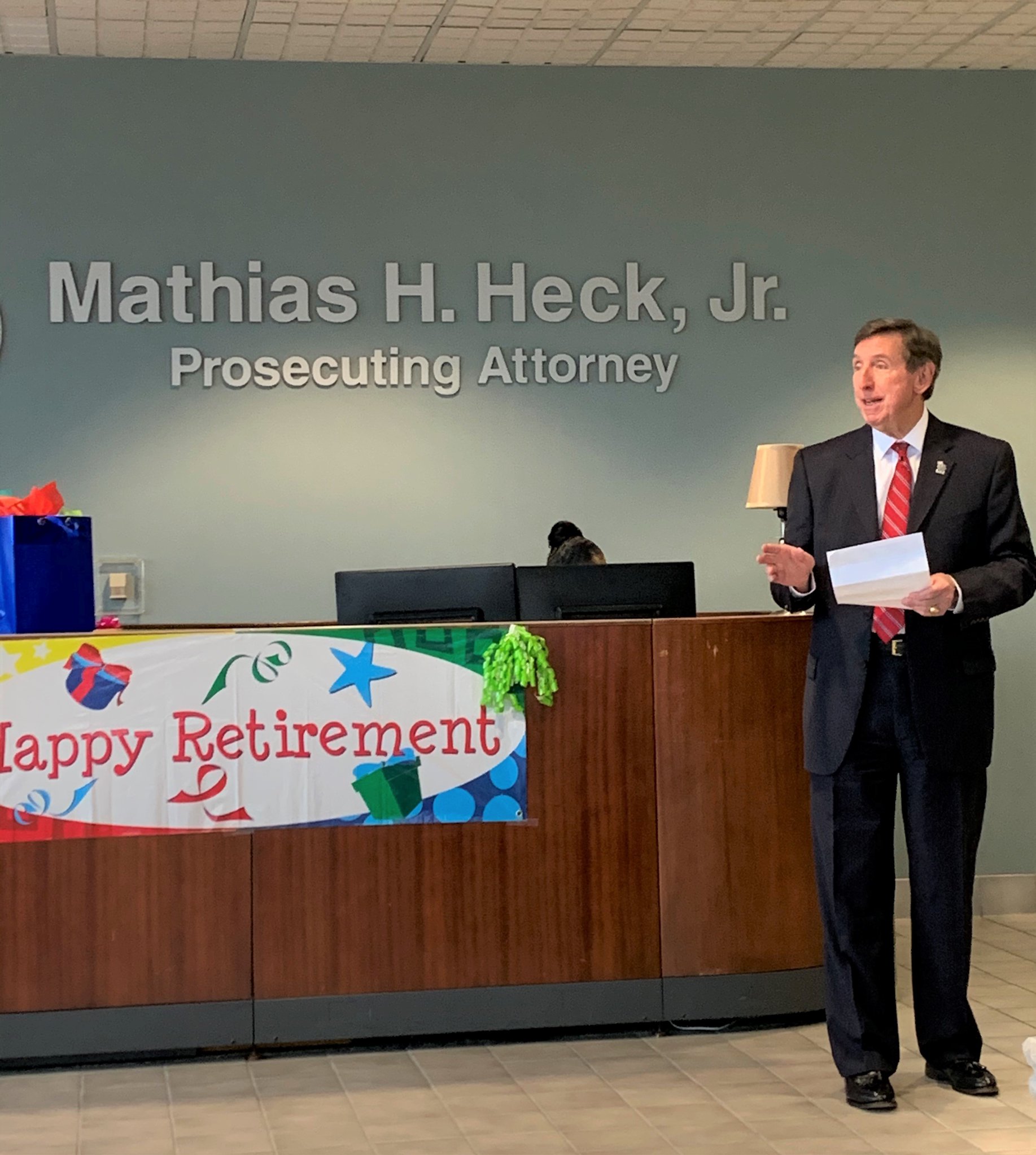 Yesterday, I... - Montgomery County Prosecutor Mat Heck, Jr. | Facebook