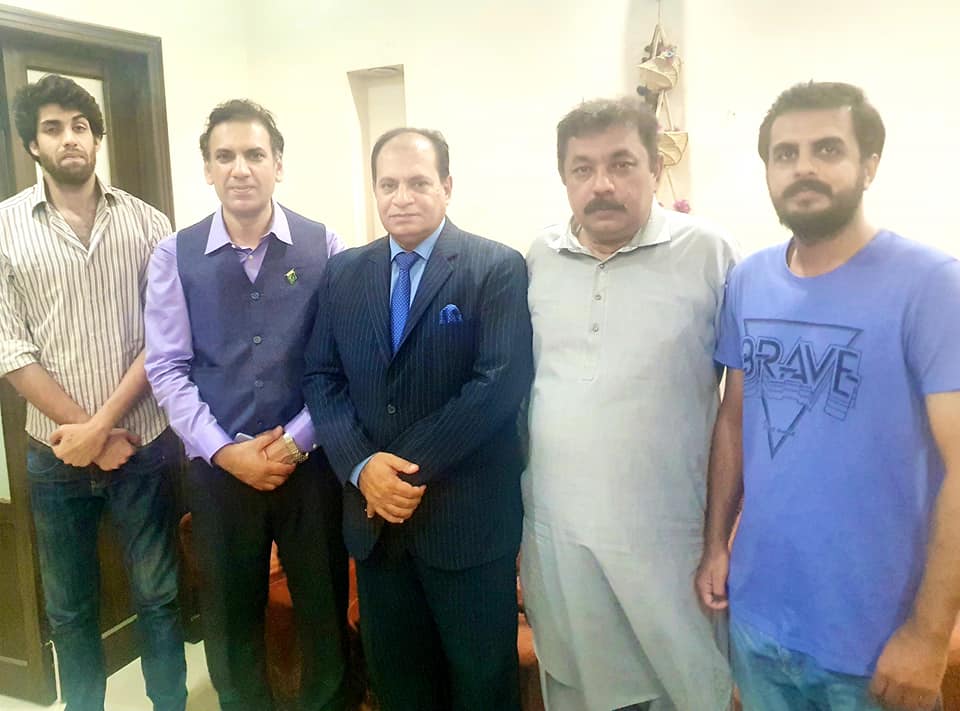 Mian Abdul Waheed chairman NPJC along with Mirza Amer Khurshid Baig ...