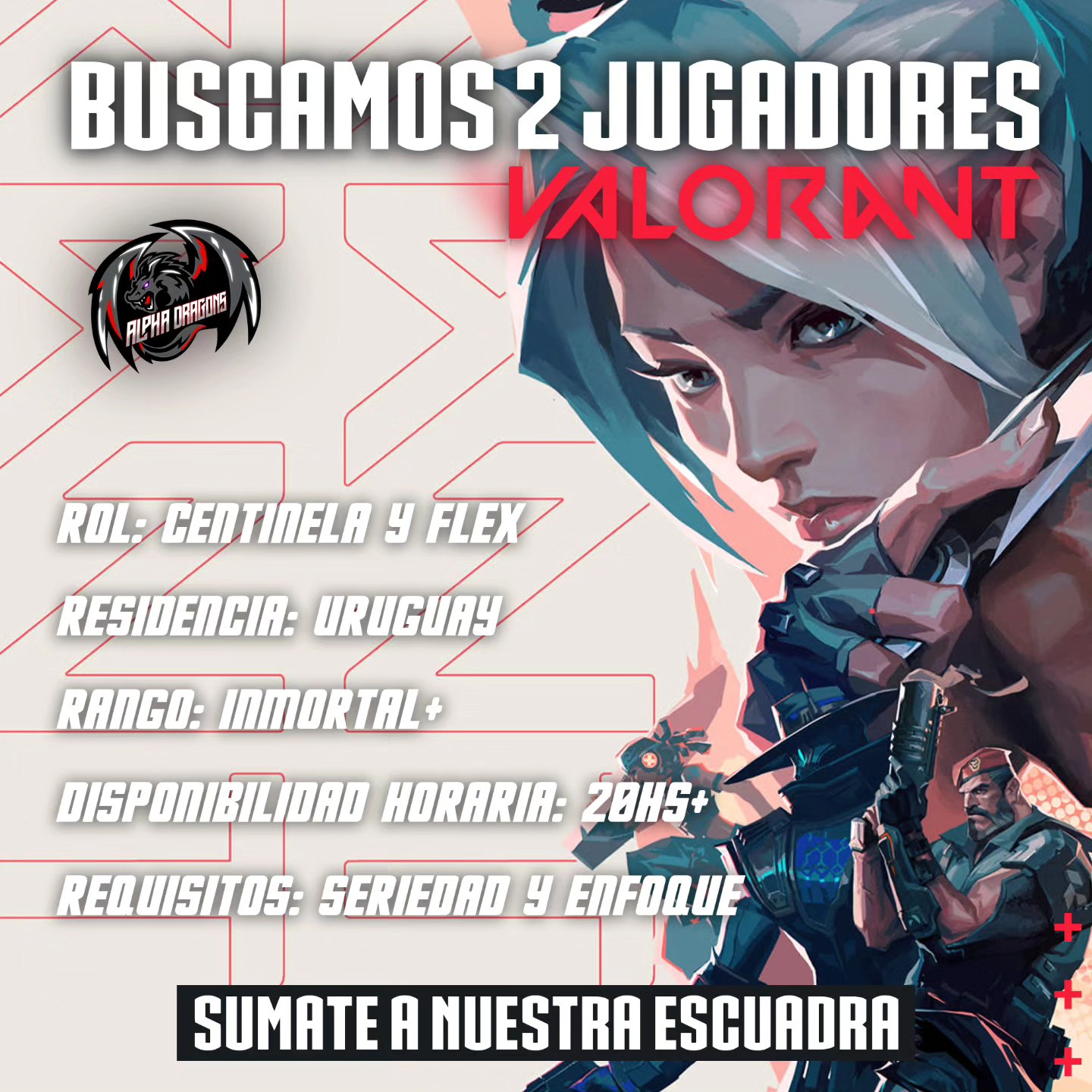 Alpha - Crees que tienes lo necesario para estar en el roster con ...