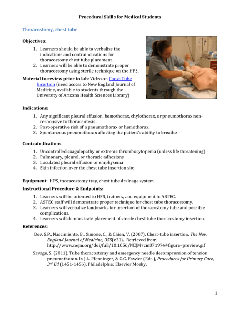 Chest Drain Insertion – Seldinger Technique [advanced], 57% OFF