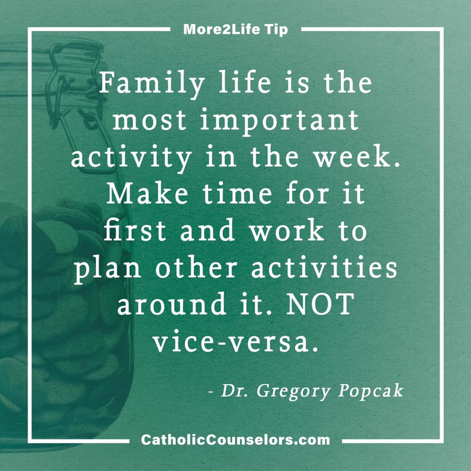 The Power of... - More 2 Life - with Dr. Greg & Lisa Popcak