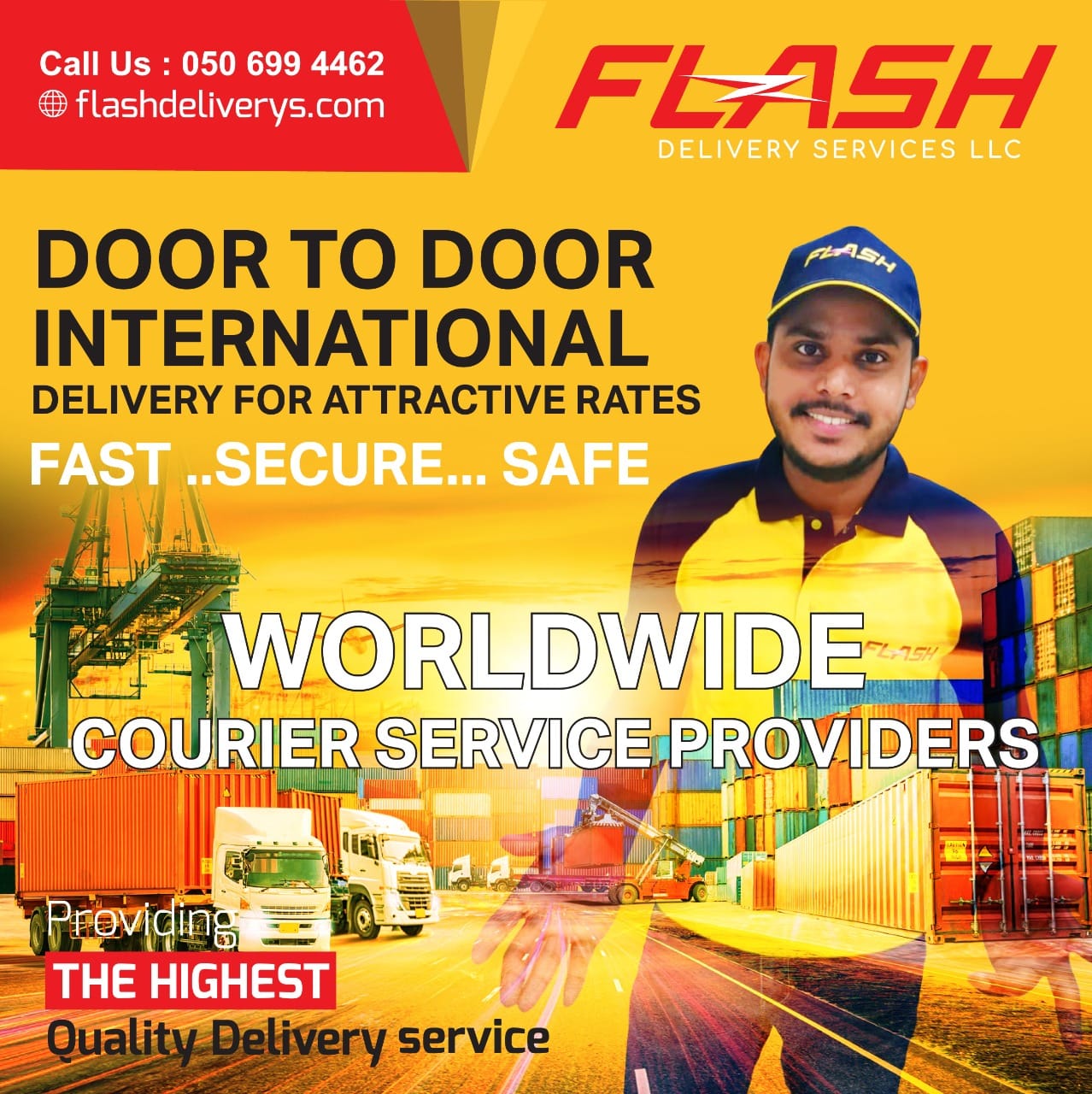 Flash Delivery Services LLC | Abu Dhabi