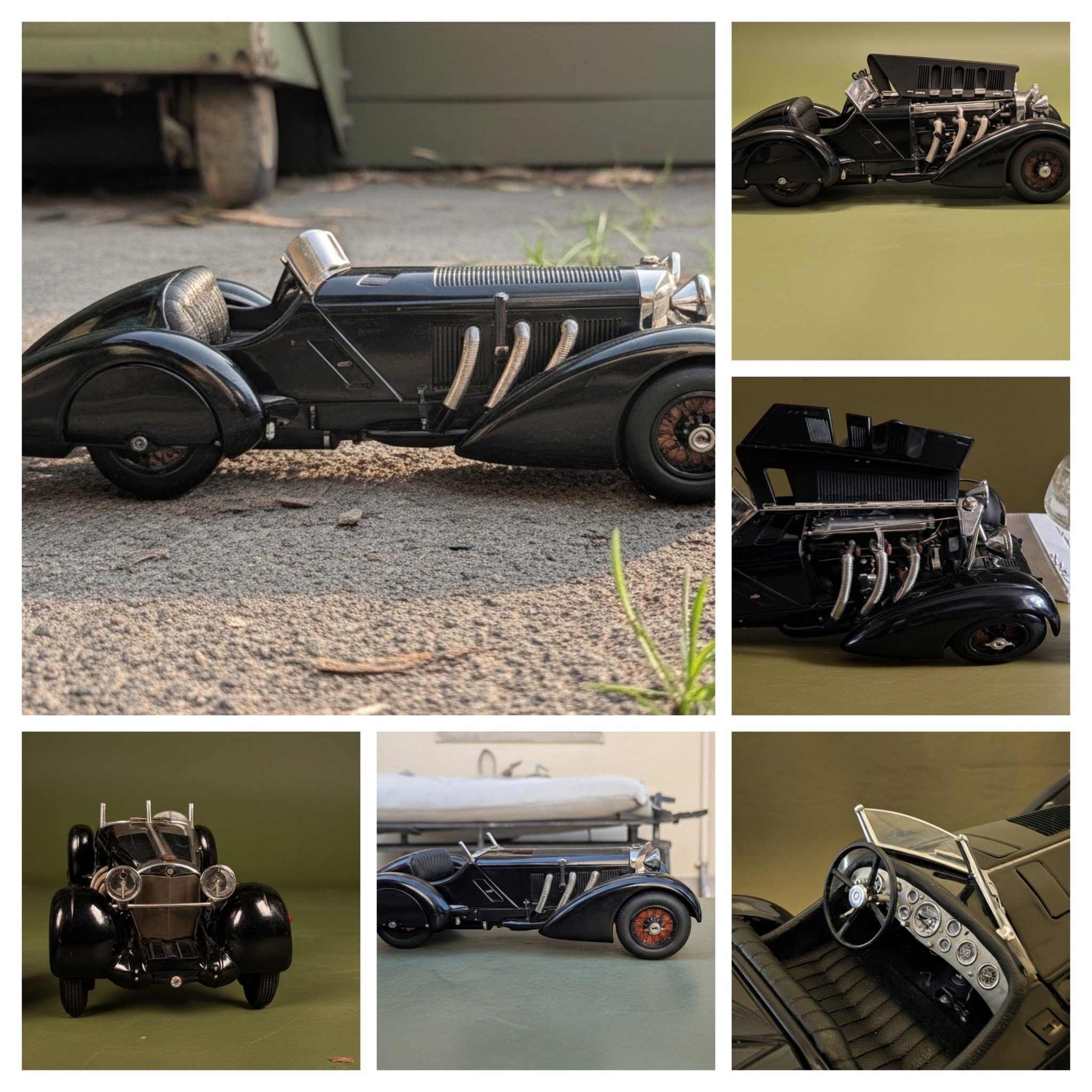CMC 1/24 メルセデスベンツ SSK black prince 1932 CMC M-001 Mercedes
