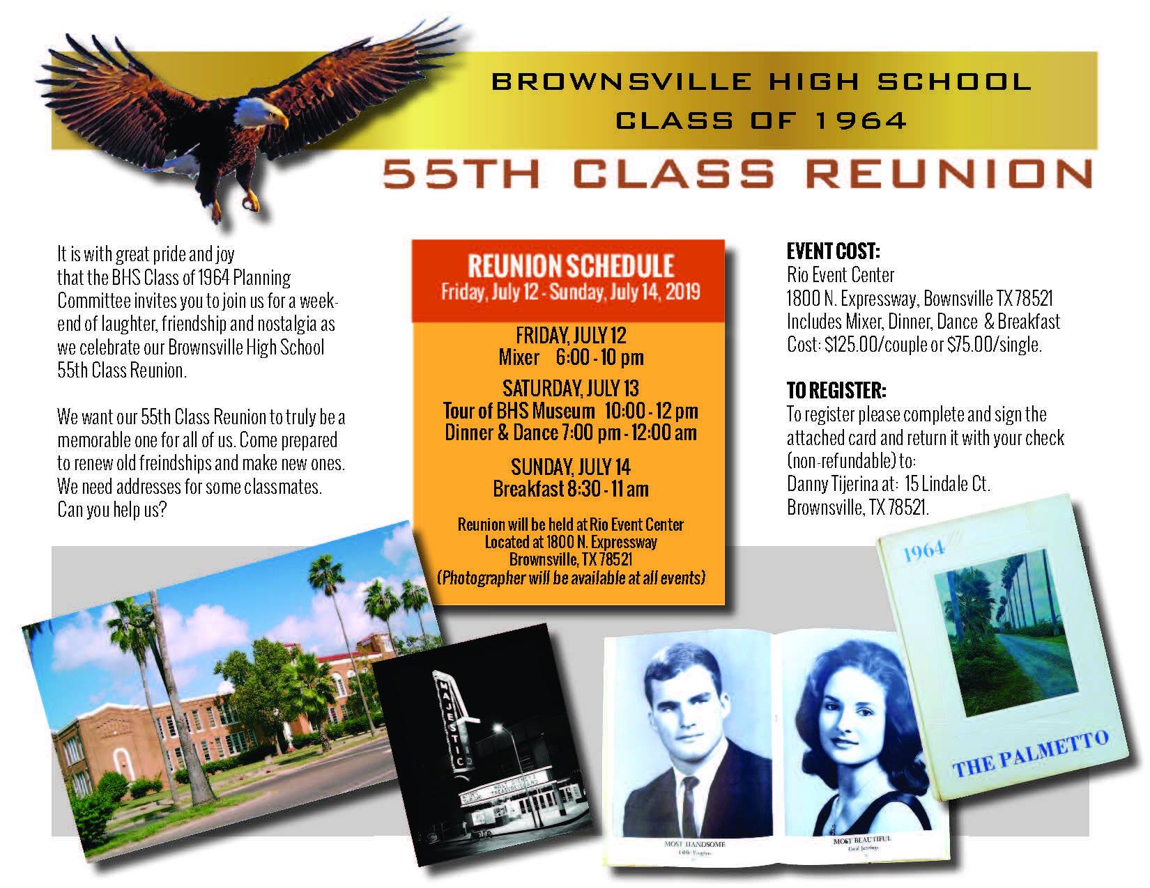 Brownsville High School Class of 64 | Brownsville TX
