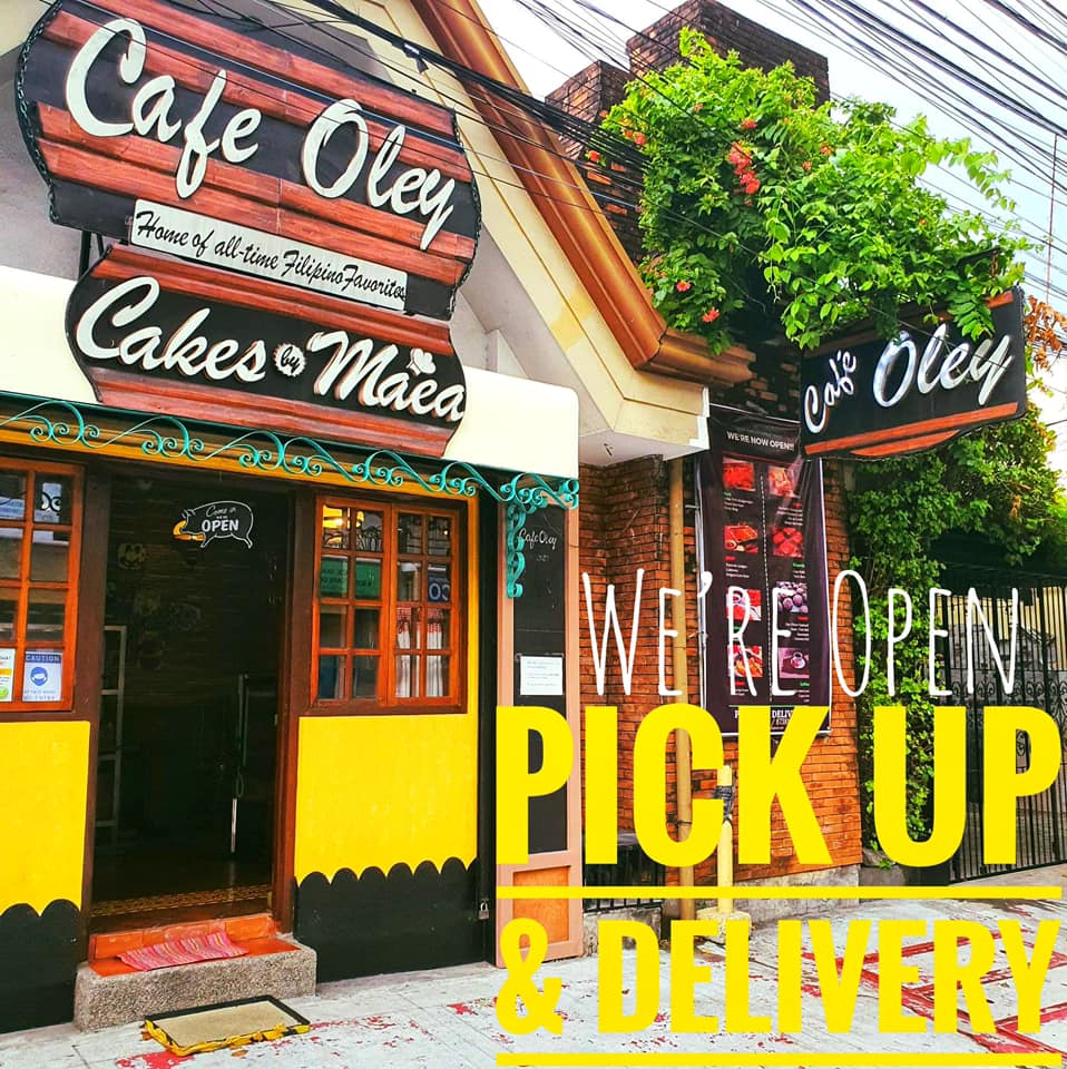 Cafe Oley We Are Open For Pick Up Delivery For Facebook