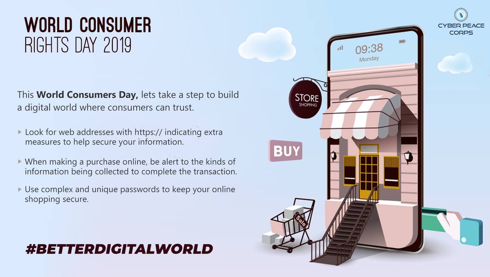 CyberPeace Corps - This #WorldConsumerRightsDay, let's take a step to ...