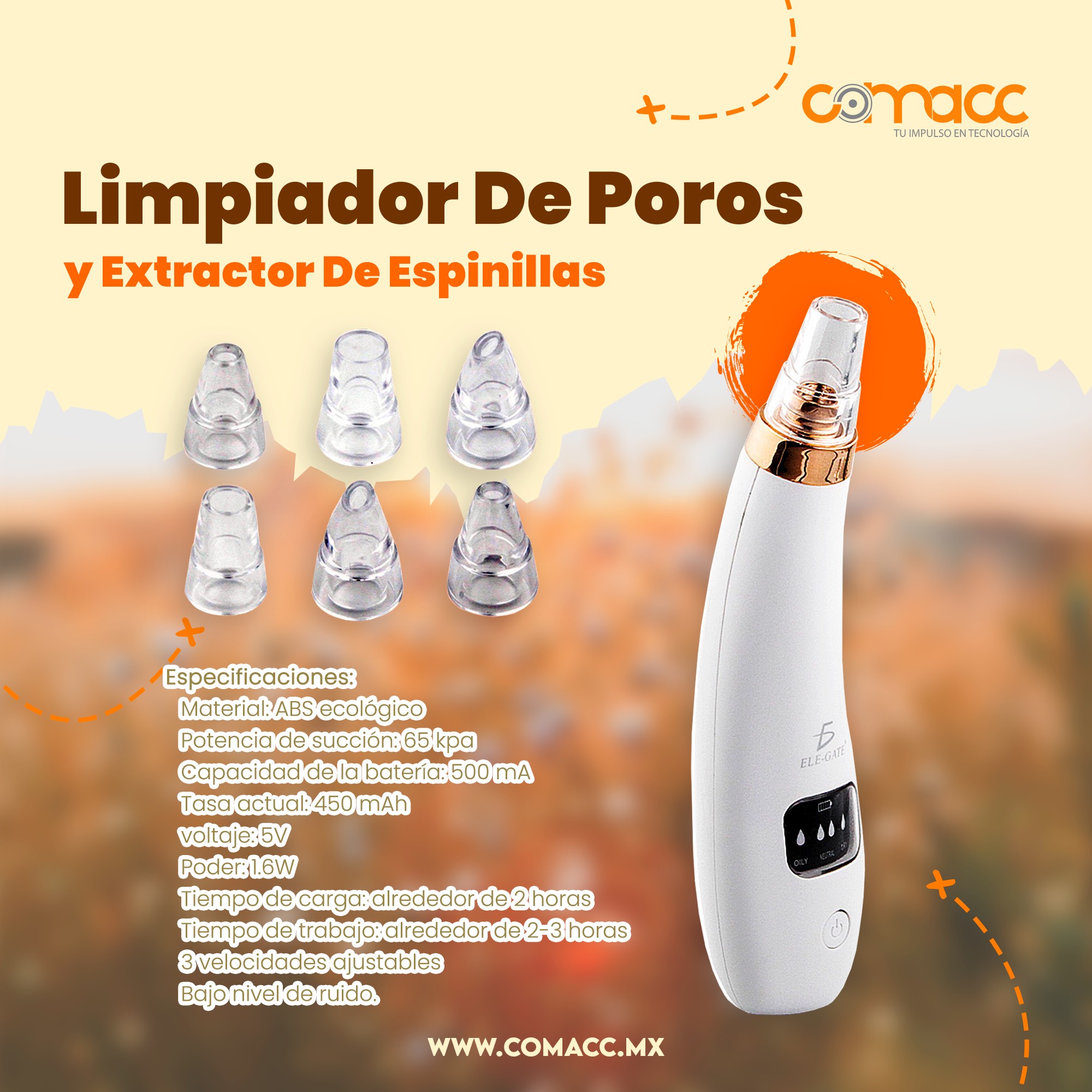 Comacc - 🤩 ¡Ya está aquí el succionador de puntos negros y... | Facebook