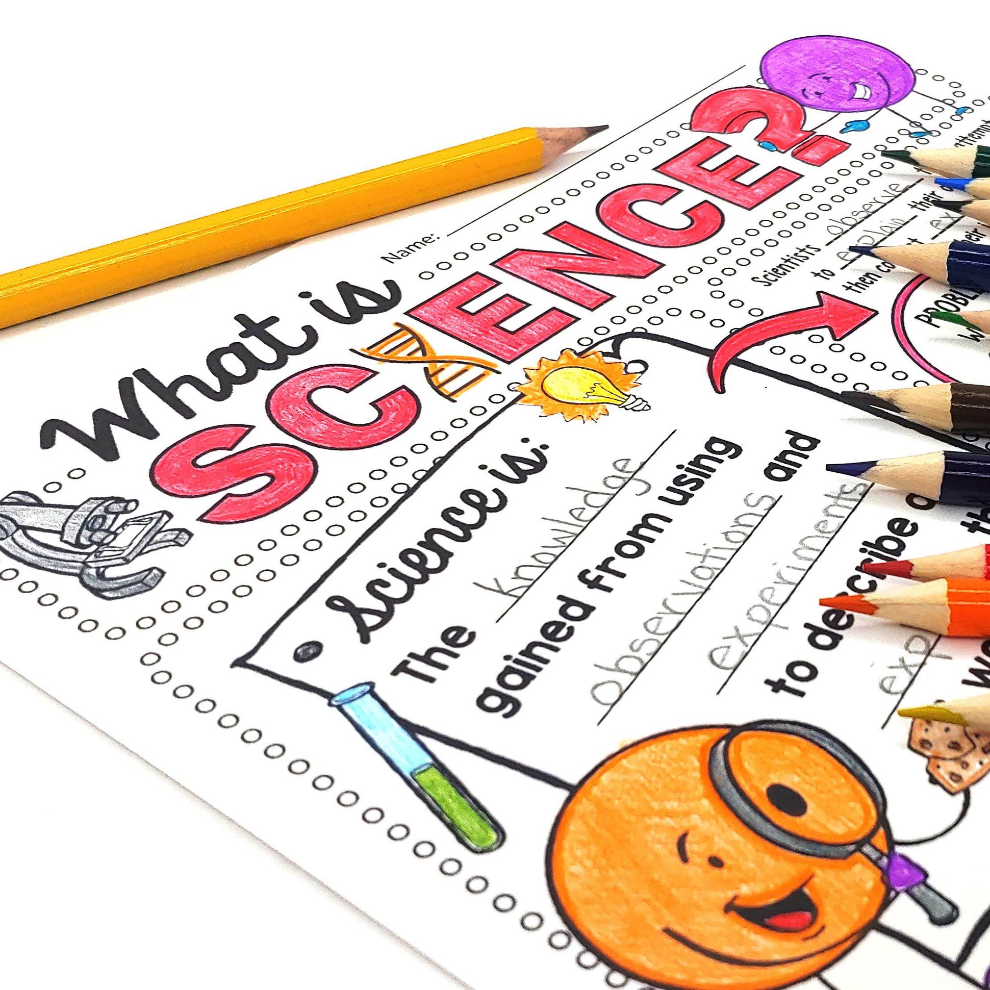 What is Science? Doodle Notes |... - The Morehouse Magic | Facebook