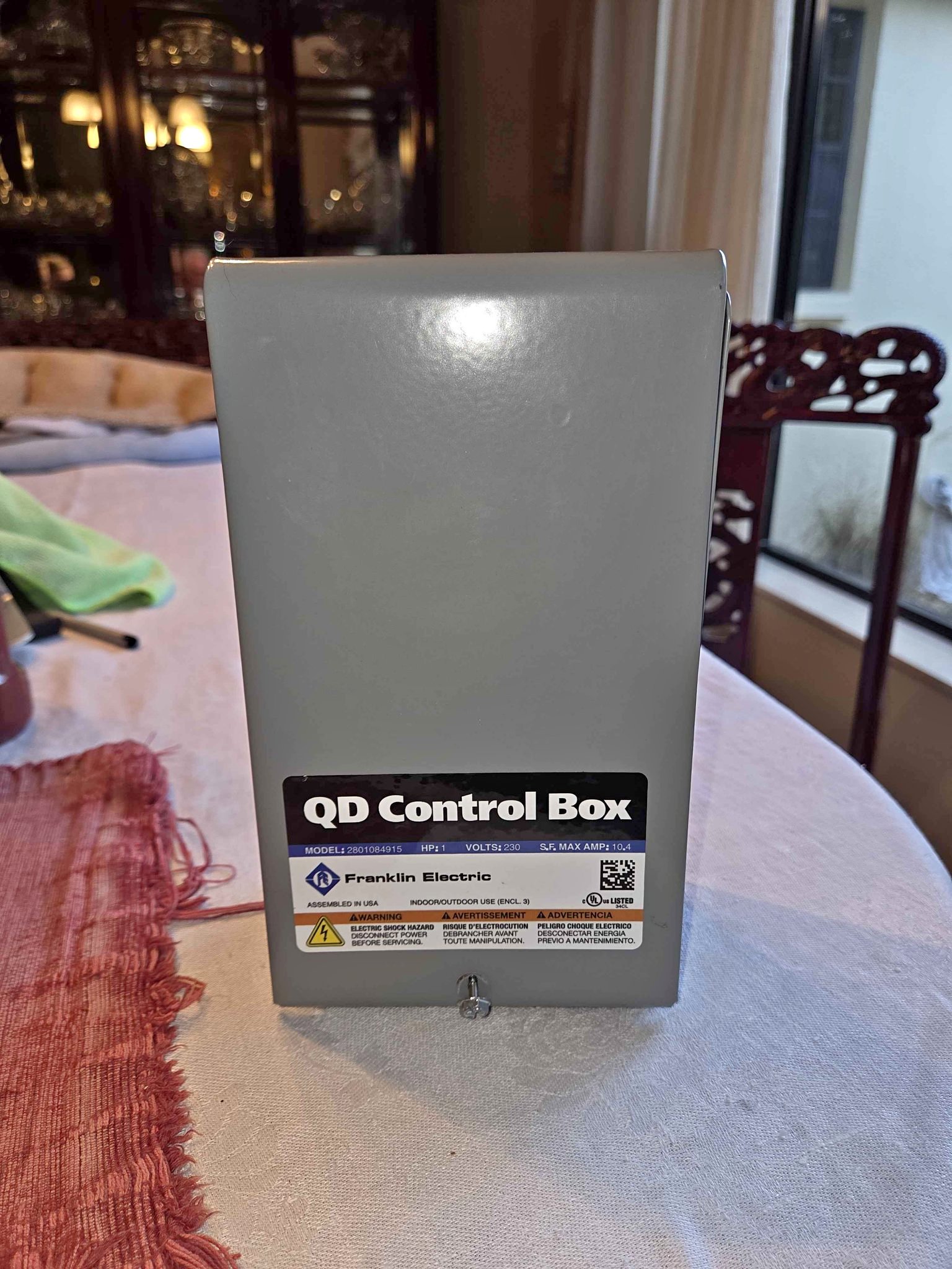 Franklin Electric QD Control Box [hidden information] - Miscellaneous ...