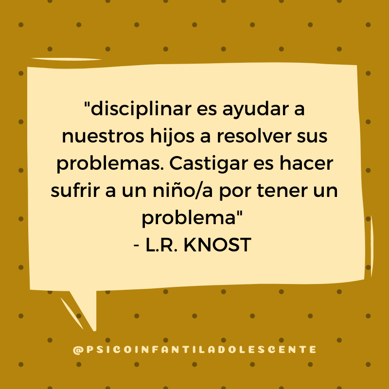 🔴 DISCIPLINAR VS CASTIGAR... 👉... - Psicoinfantiladolescente