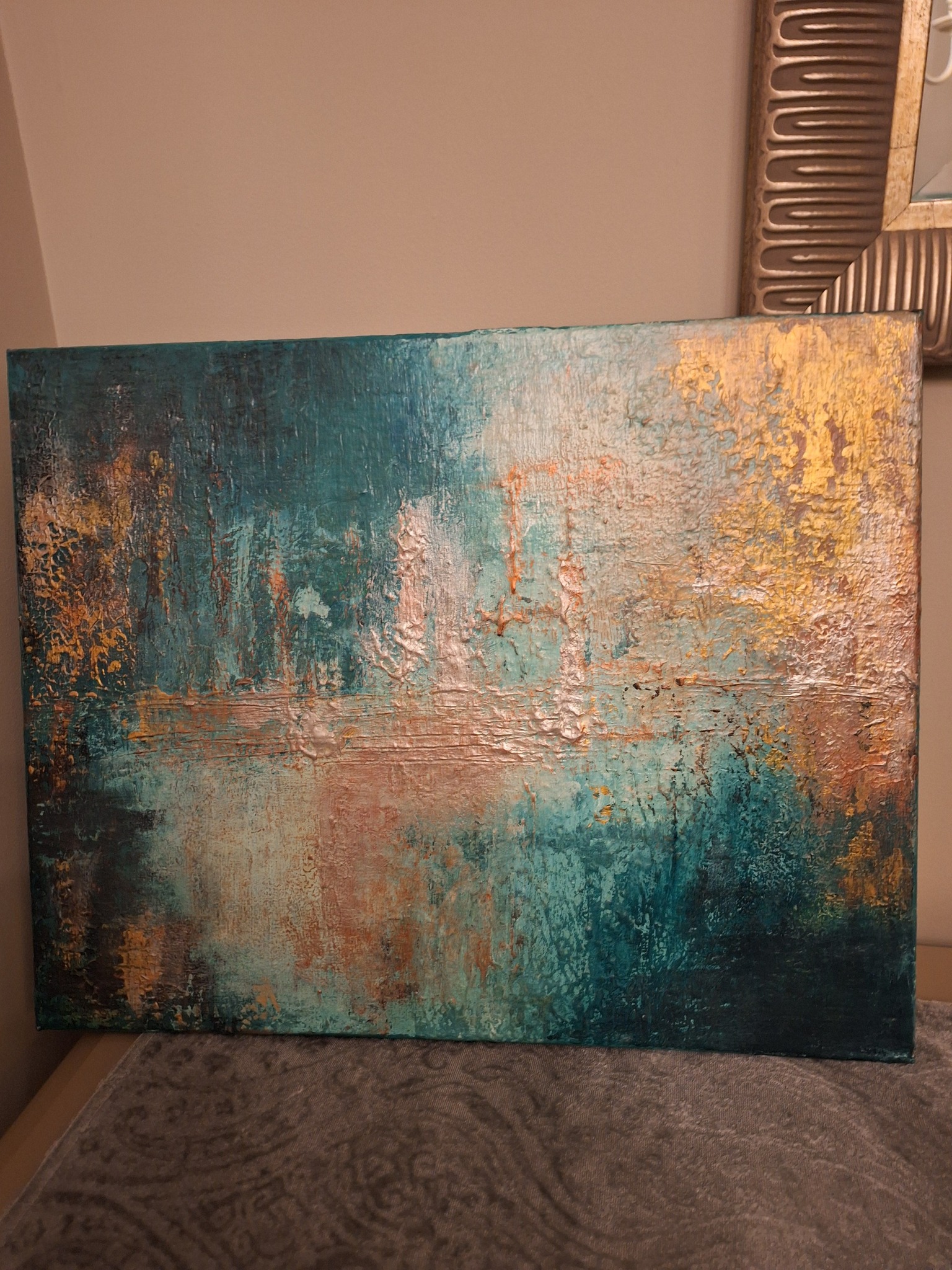 Hello . . . send a dream from japan . . . A mixture of acrylic and