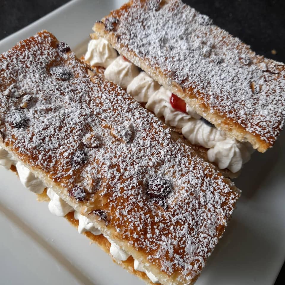 Mlle Gâteau - Mille-feuille aux fruits rouges 🍓🫐...