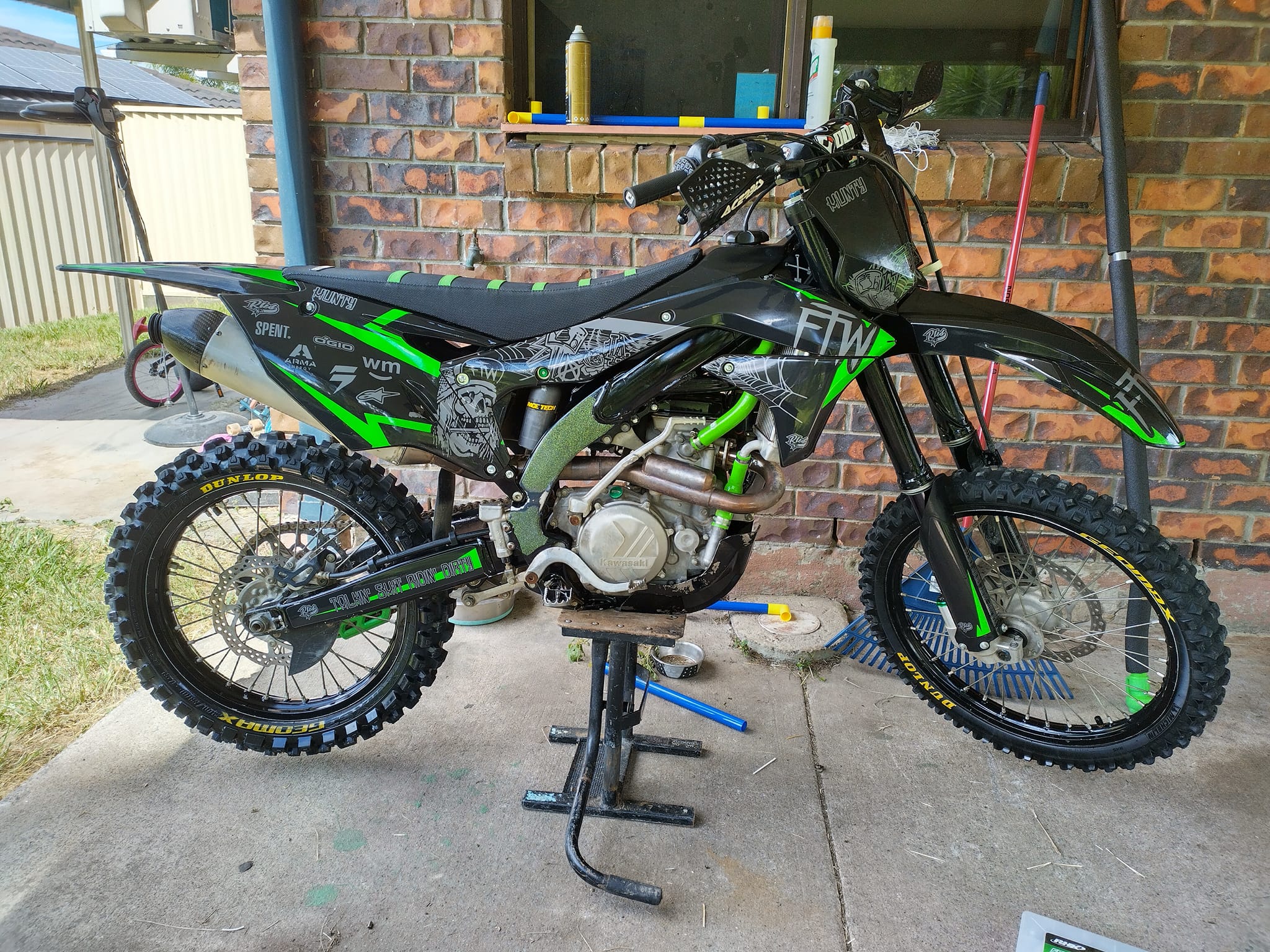 Kawasaki kx bike owner shares personal story