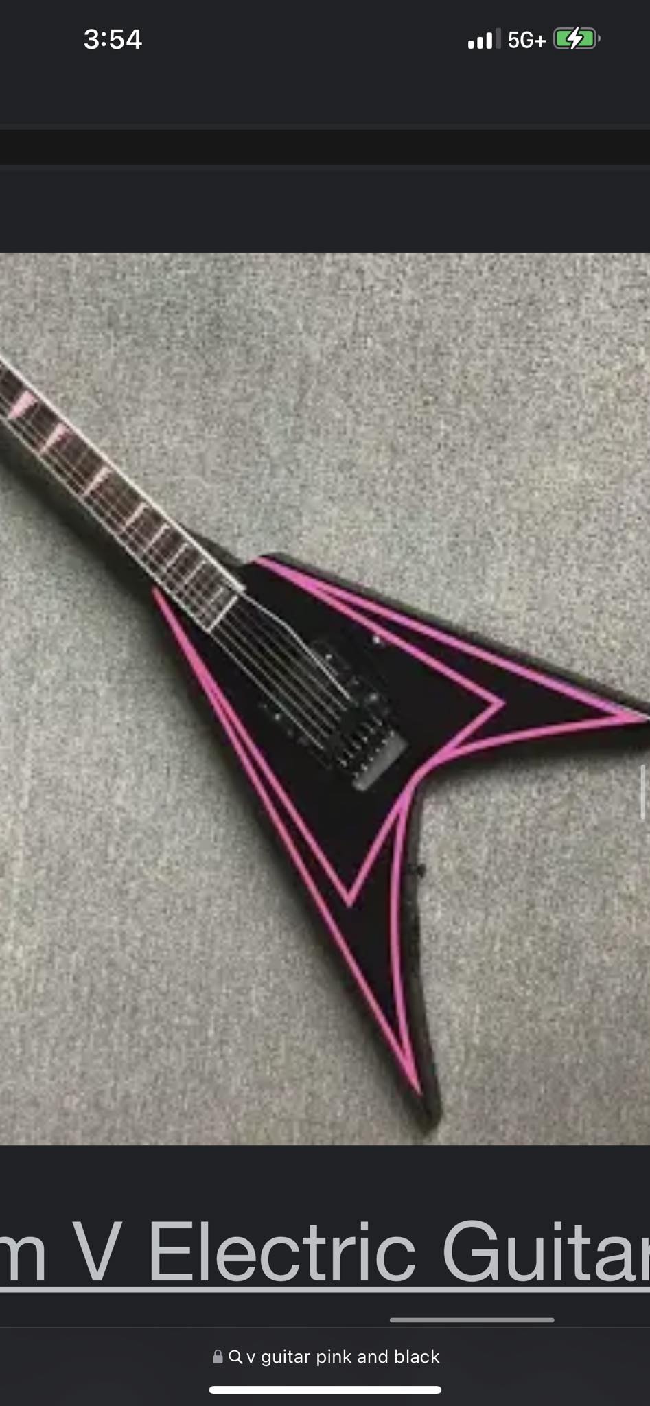 ESP Custom Shop Alexi Laiho Pink Sawtooth!