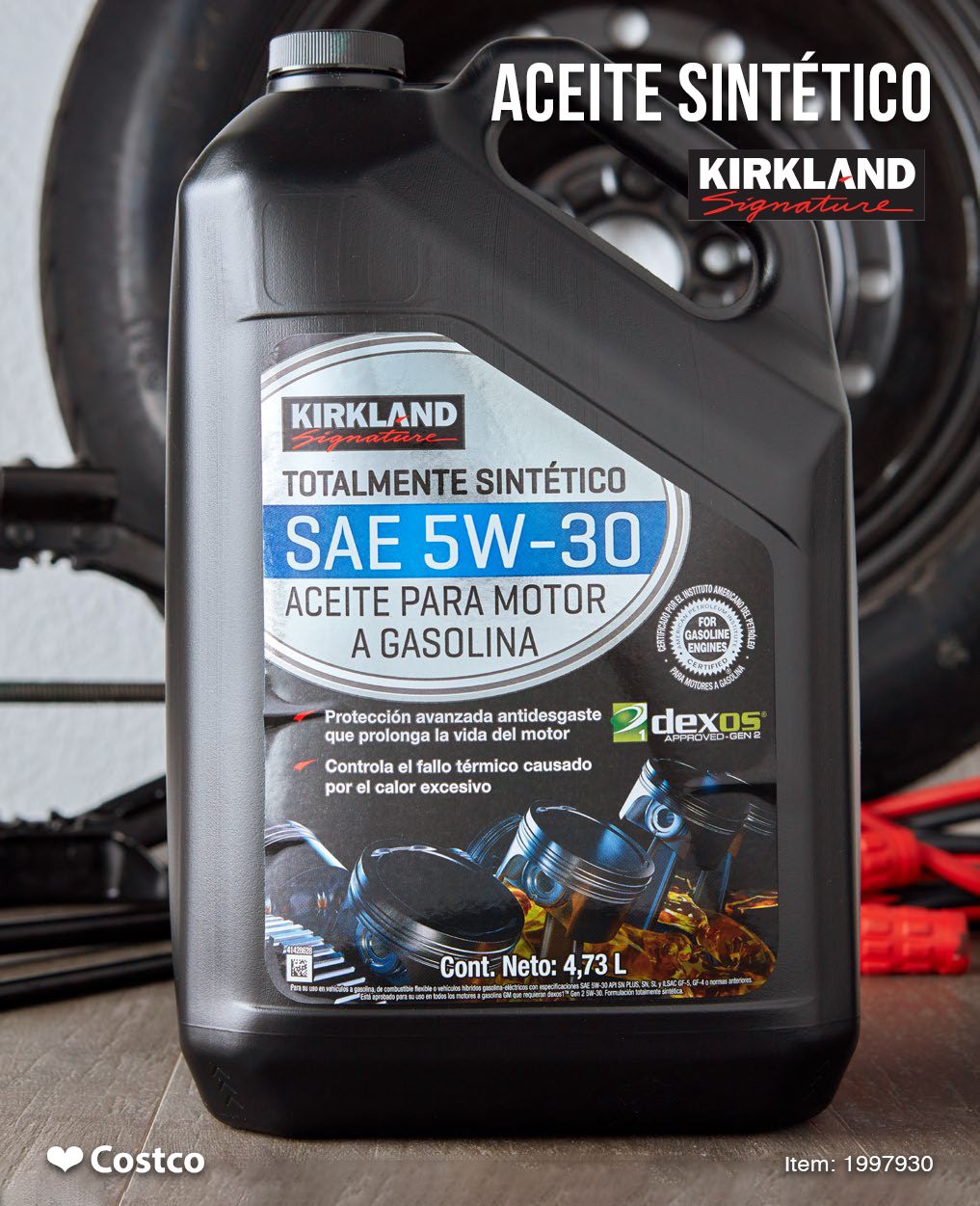 Kirkland Signature Full Synthetic SAE 5W30 Motor Oil The, 45 OFF