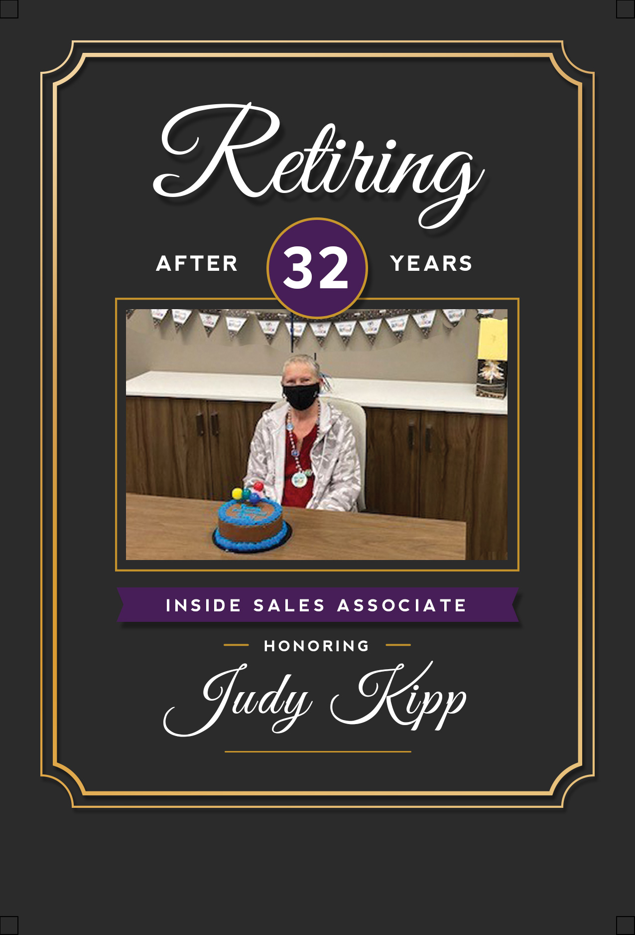 JUDY KIPP RETIRES FROM... - Snelling Paper & Sanitation Ltd | Facebook