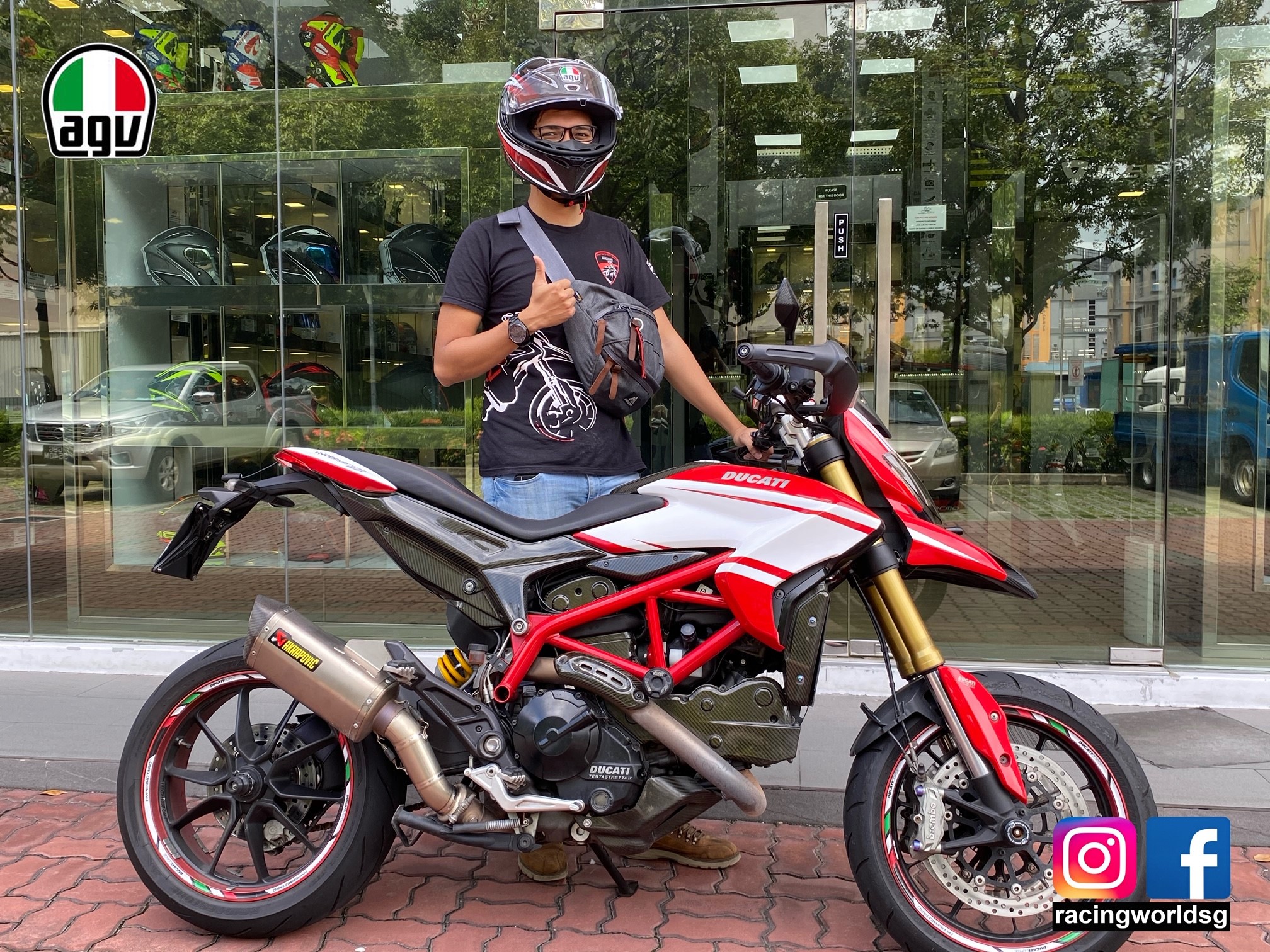 agv pista gp r staccata carbon RR Mono Iridium Helmet – Motor Psycho Sport This means seeing the racetrack Racing - Thanks for the