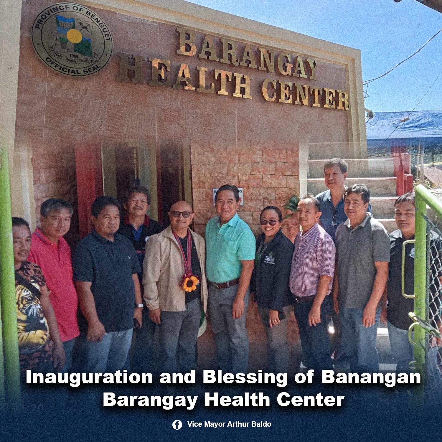 Vice - Vice Mayor Arthur C. Baldo, along with the Sangguniang Bayan ...