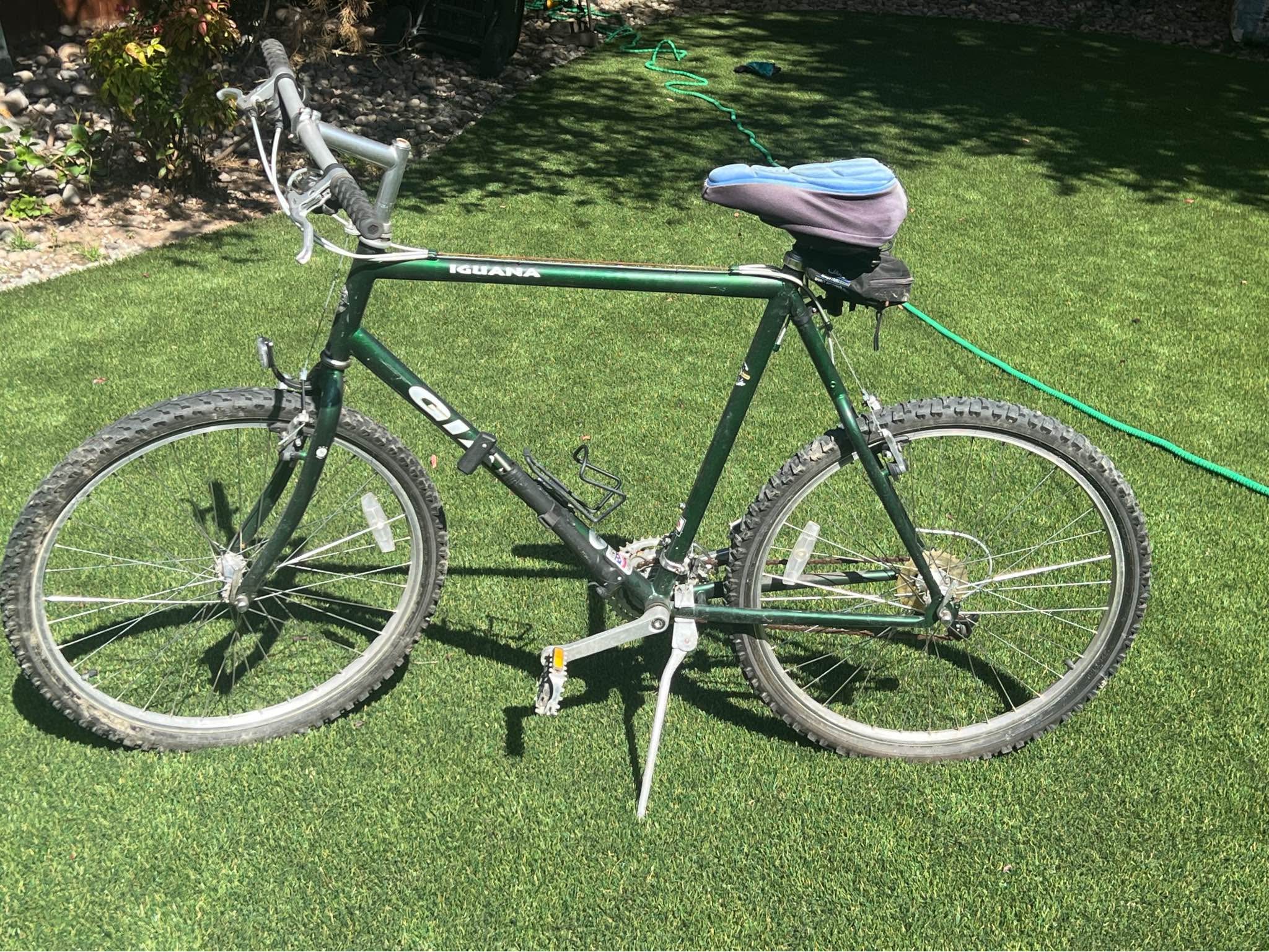 Awesome GIANT Iguana Green Mountain Bike in good condition ready