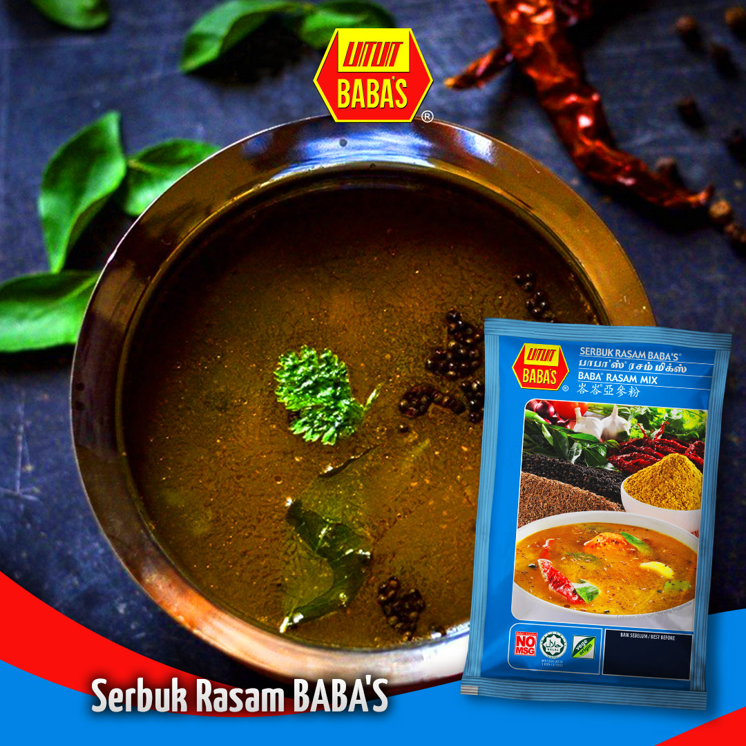BABA'S & U - Anda suka makan Rasam macam mana? Dengan nasi...