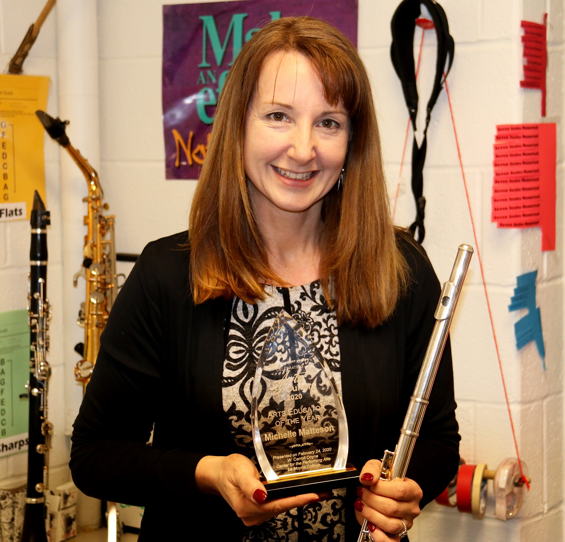 Congrats to music teacher... - Homer Central School District