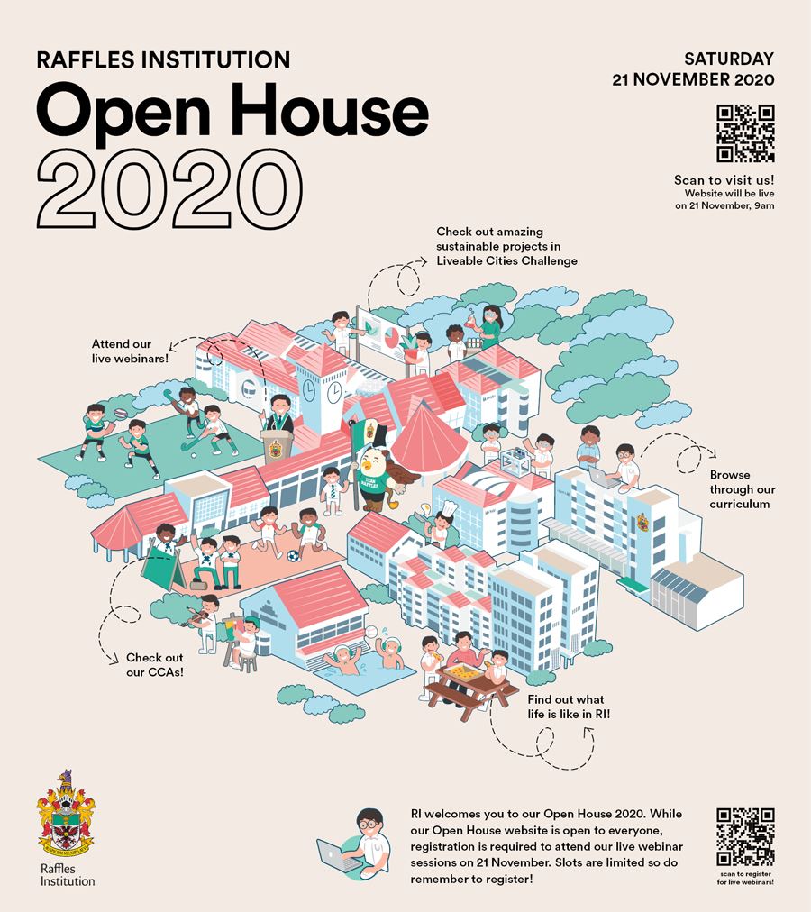 Our virtual Open House 2020 is... - Raffles Institution | Facebook
