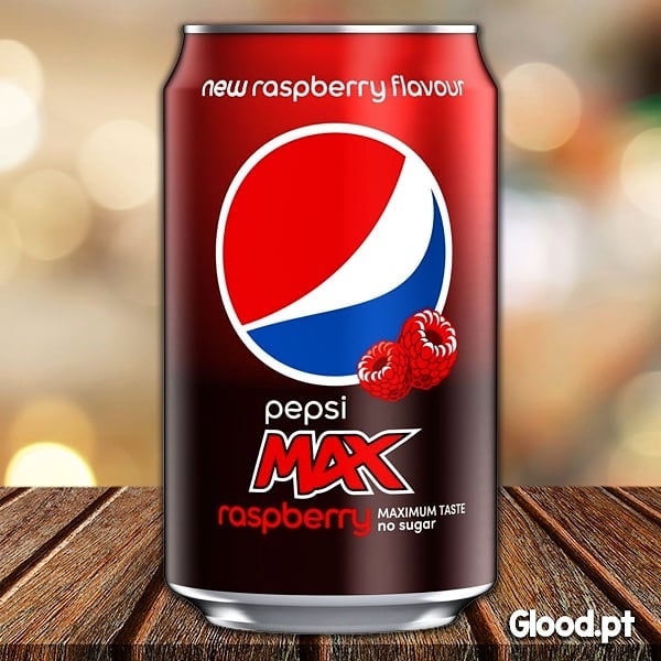 Glood - Pepsi Max Raspberry O refrigerante preferido de toda gente já ...