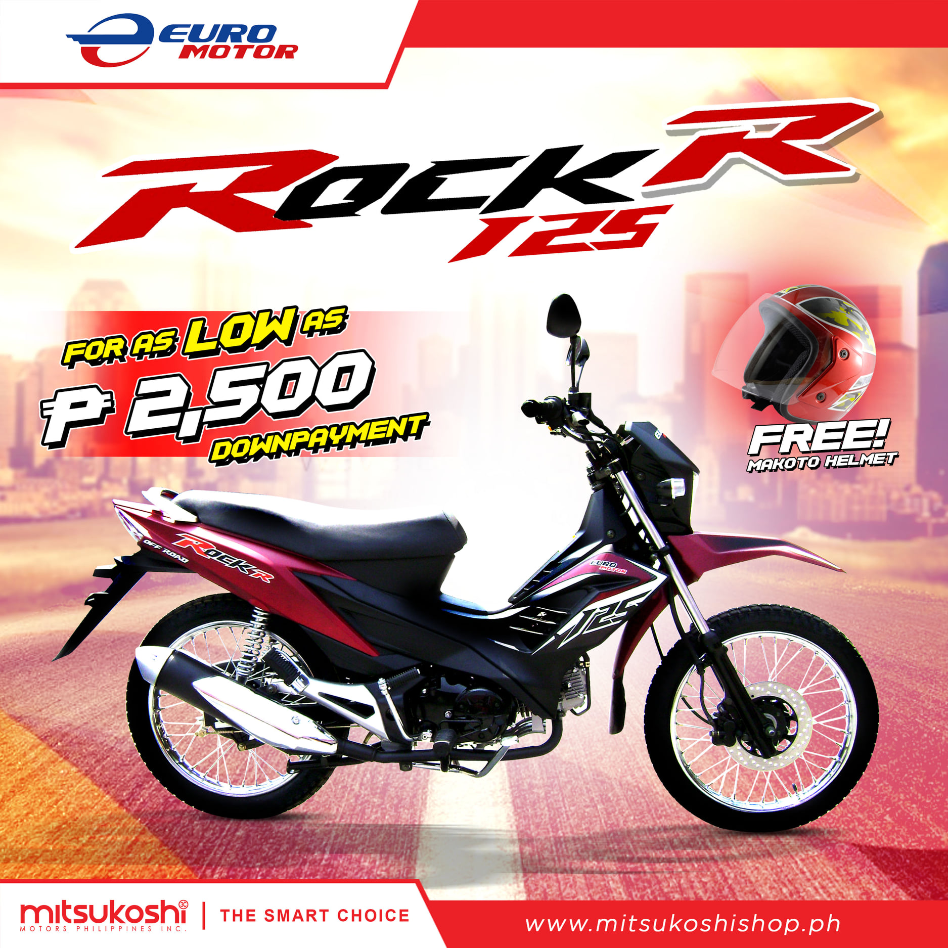 Euro Motor - Chill with this cool Rock R 125 na swak na...