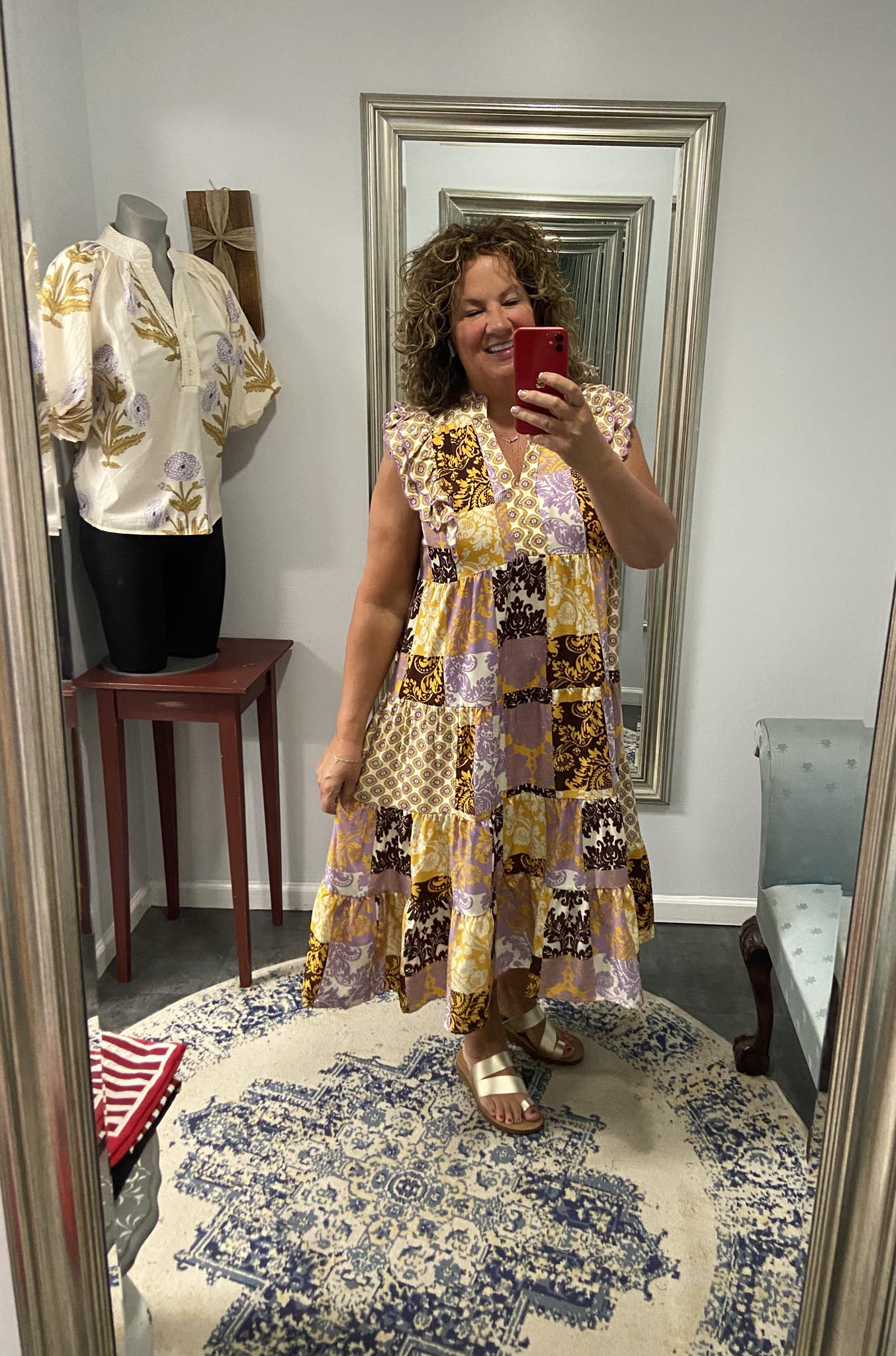Hannah style patchwork dress deal