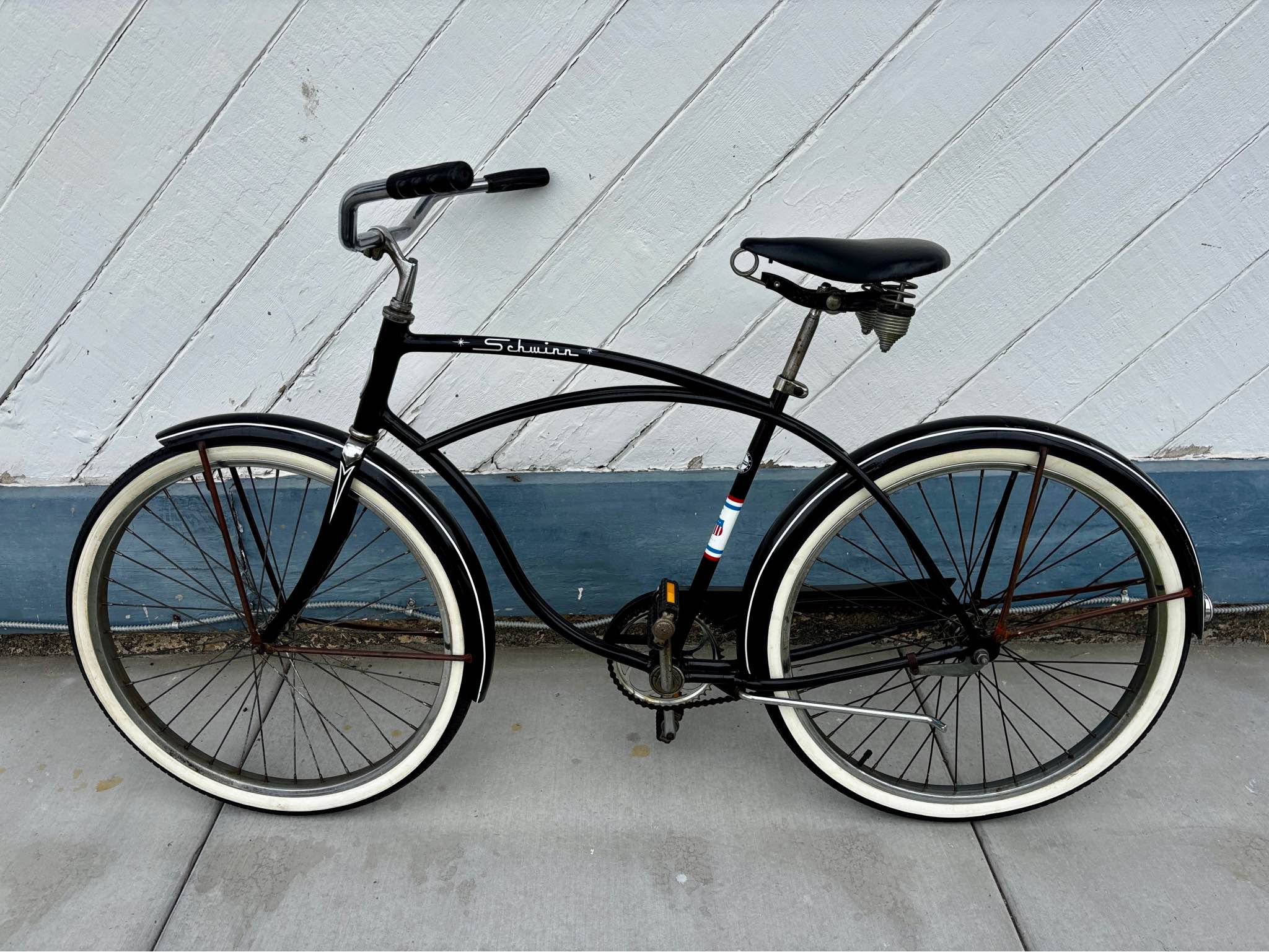 1960s tall frame Schwinn American Heavy Duty KING SIZE beach 