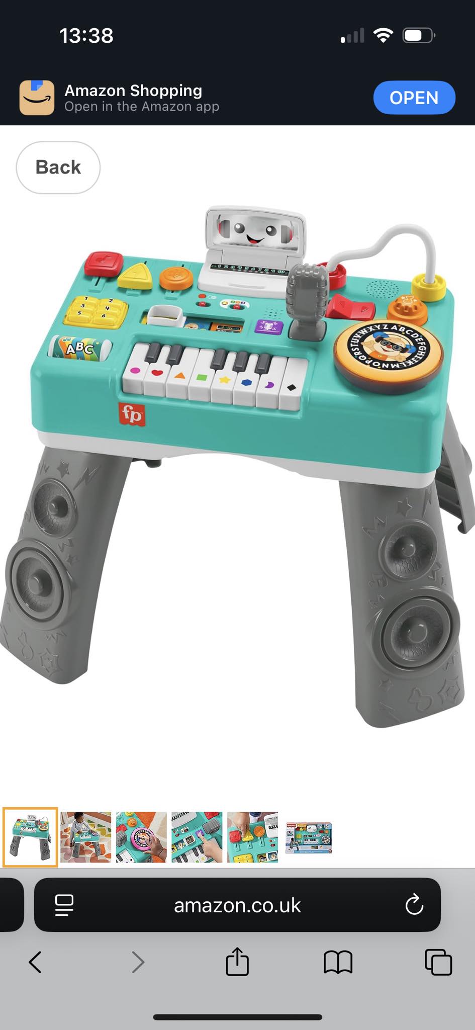 Where to find a genuine Fisher-Price DJ table