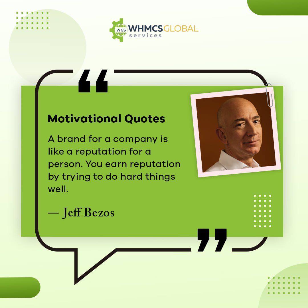 Founder of Amazon #JeffBezos meant... - Whmcs Global Services | Facebook