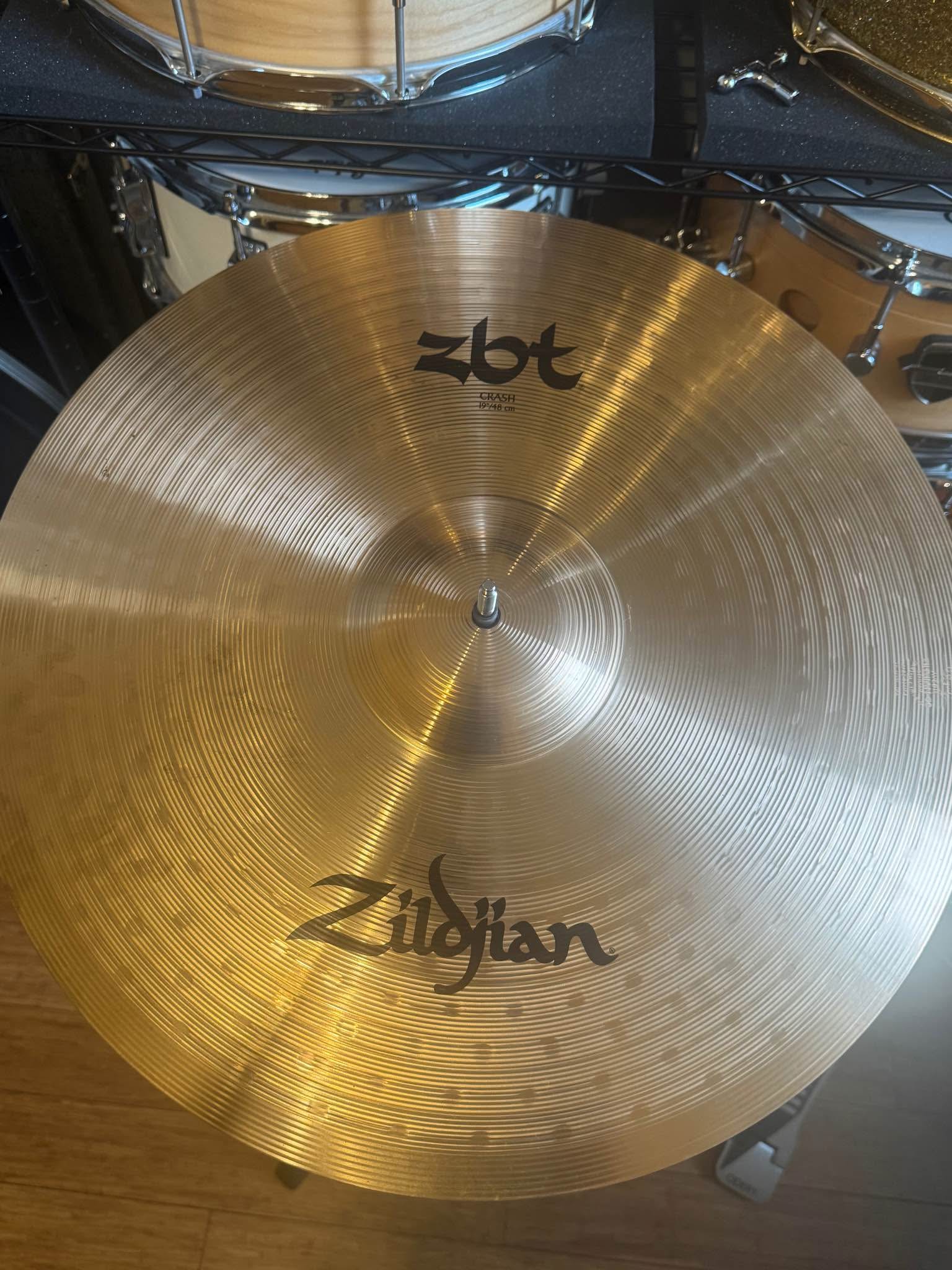 Zildjian 19” ZBT Crash Cymbal - Percussion Instruments - Allen, Texas ...