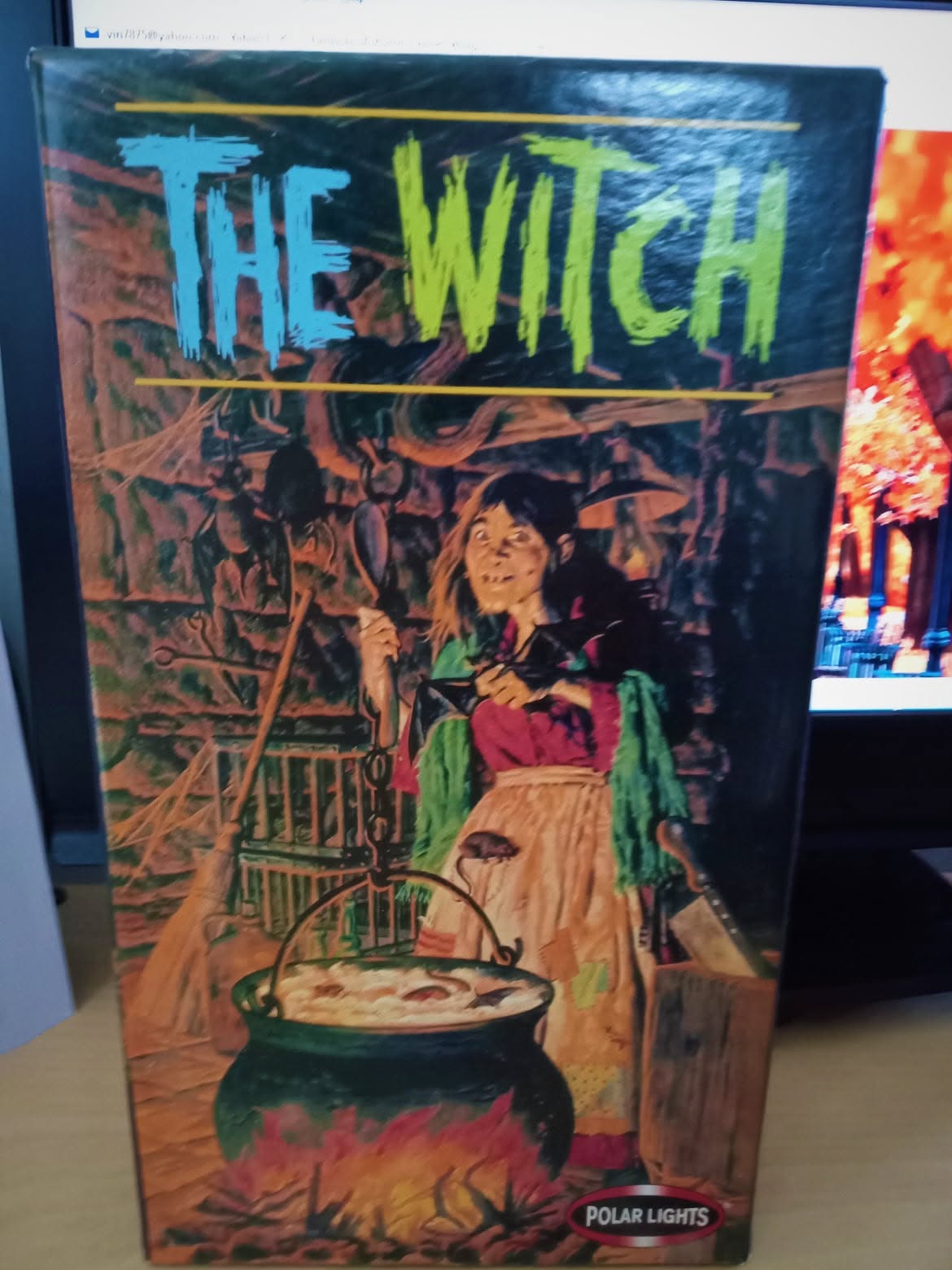 Polar Lights Witch and Bride of Frankenstein model kits