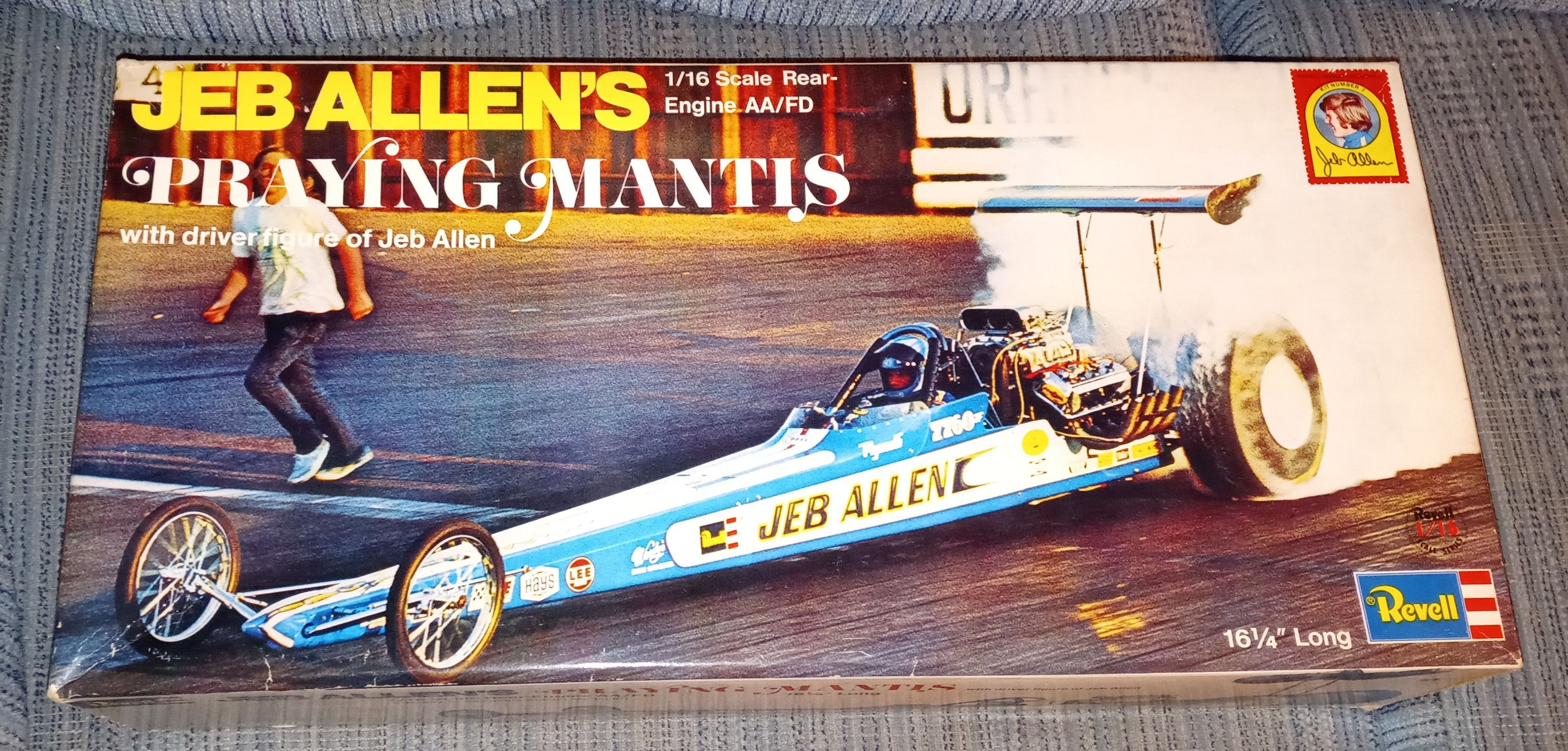 Revell Jeb Allen dragster model kit