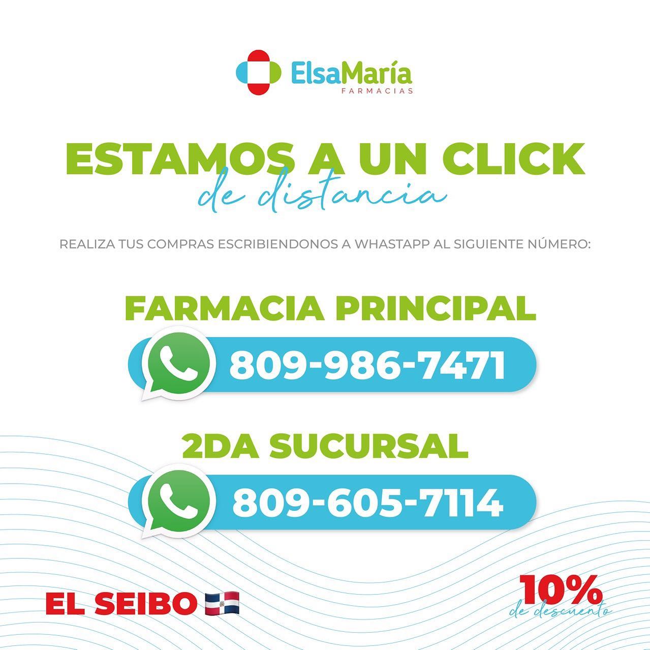 La distancia que nos separa es tan... - Farmacia Elsa Maria