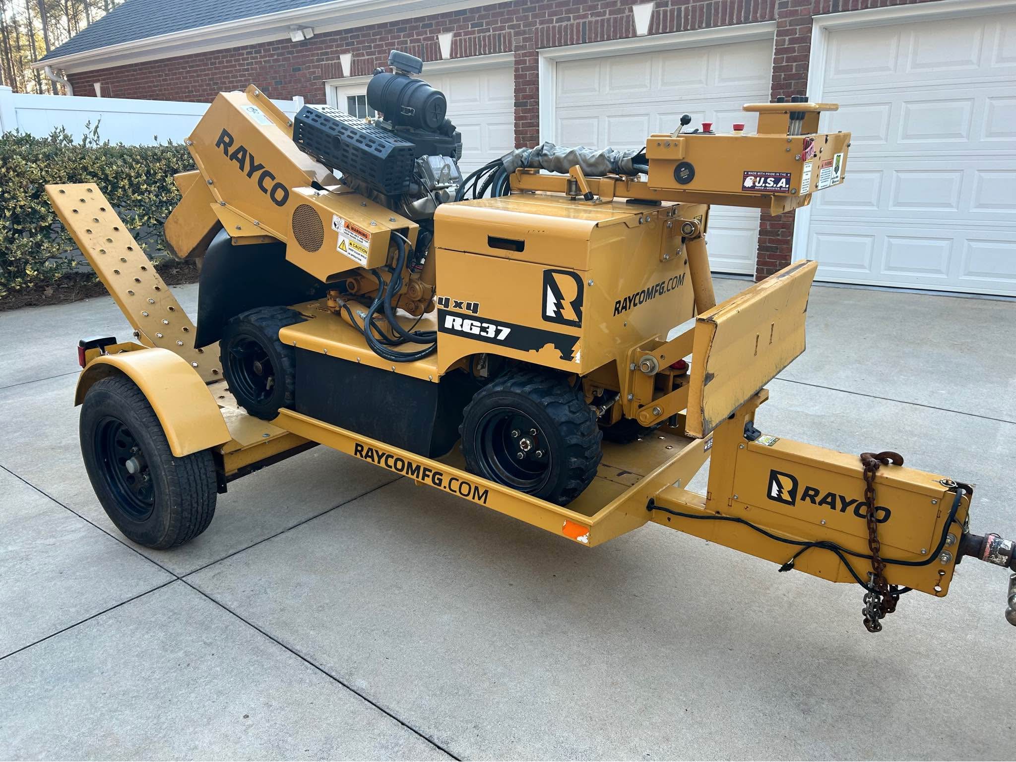 Rayco RG37 Stump Grinder with trailer - Grinders - Greenwood, South ...