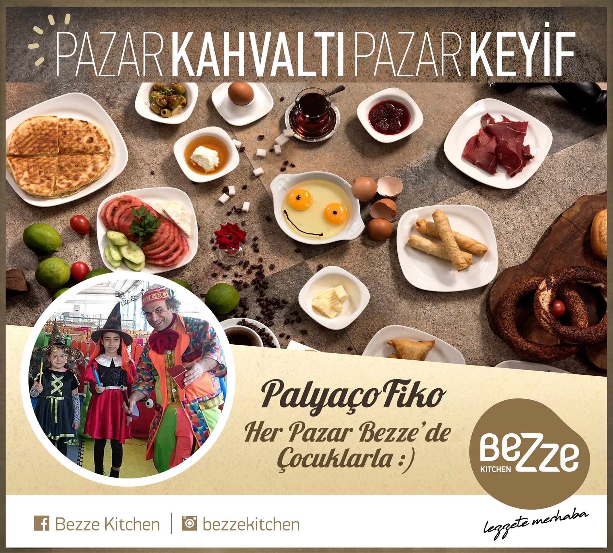 Bezze Kitchen - Bu Pazar PALYAÇO FİKO ile çocuklara...