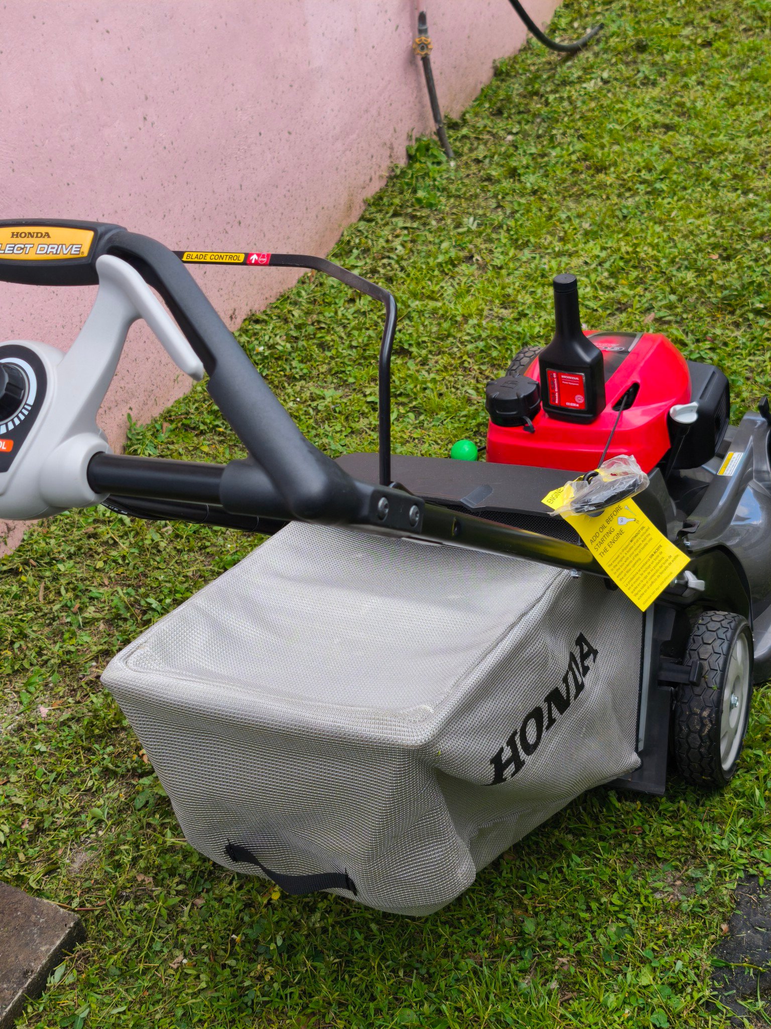 Brand new HRX217 VKA lawnmower for trade