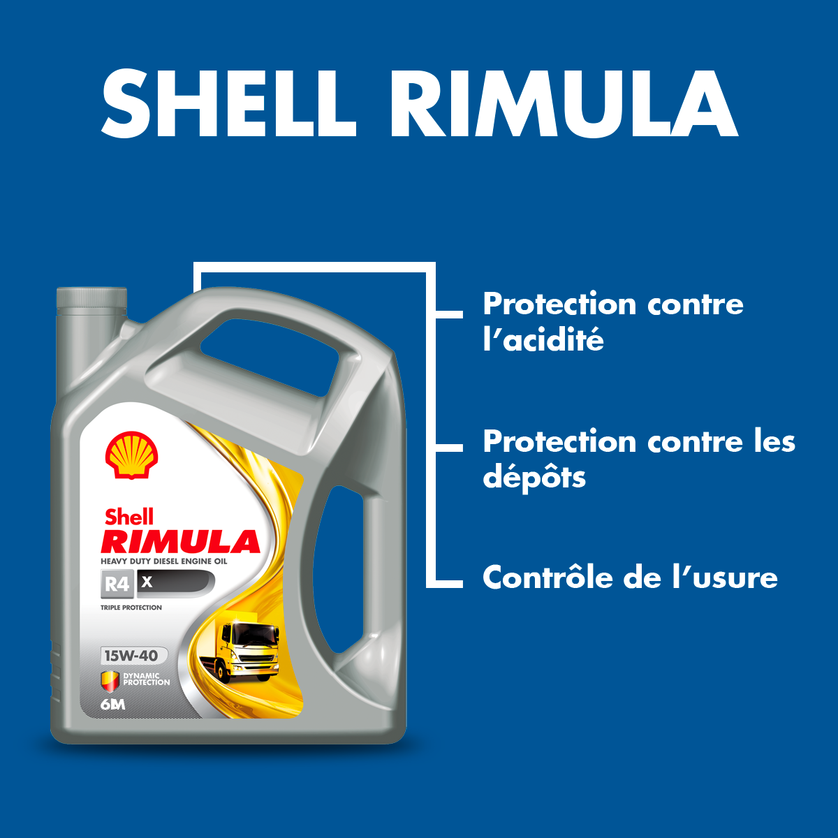 Shell - #ShellRimula assure une triple protection à votre camion. Voici ...