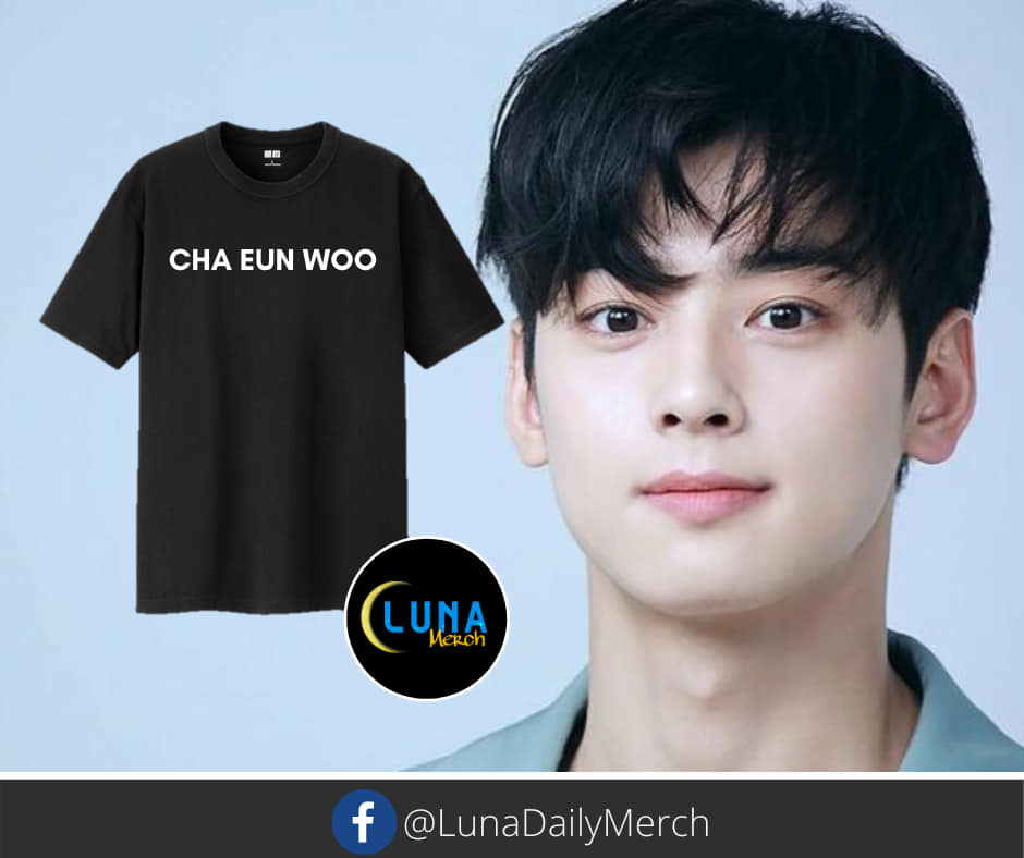 LIMITED OFFER EXCLUSIVE CHA EUN-WOO AUTOGRAPHED CALVIN KLEIN ITEMS