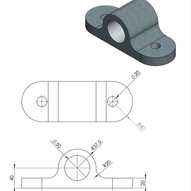Aar Mech - Simple Drawing File for Practice 📌 You have...