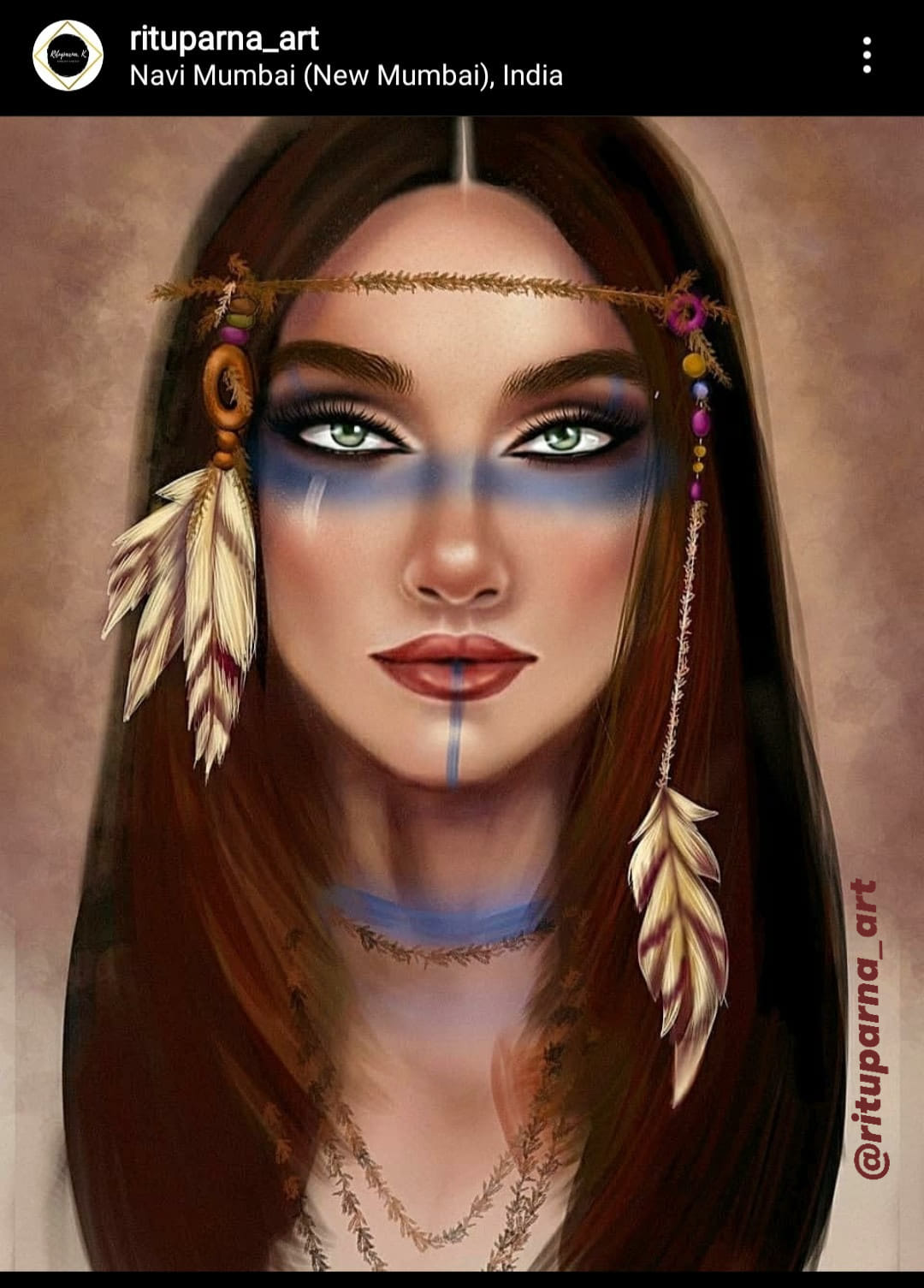 Gotta represent my desire for the Native American Indian Art and