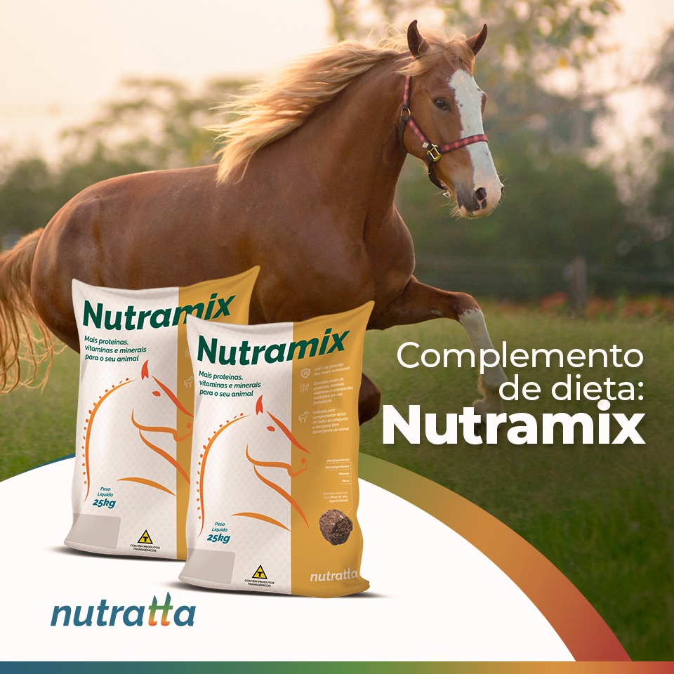 O Nutramix faz parte da Linha Equinos... - Nutratta - Equinos