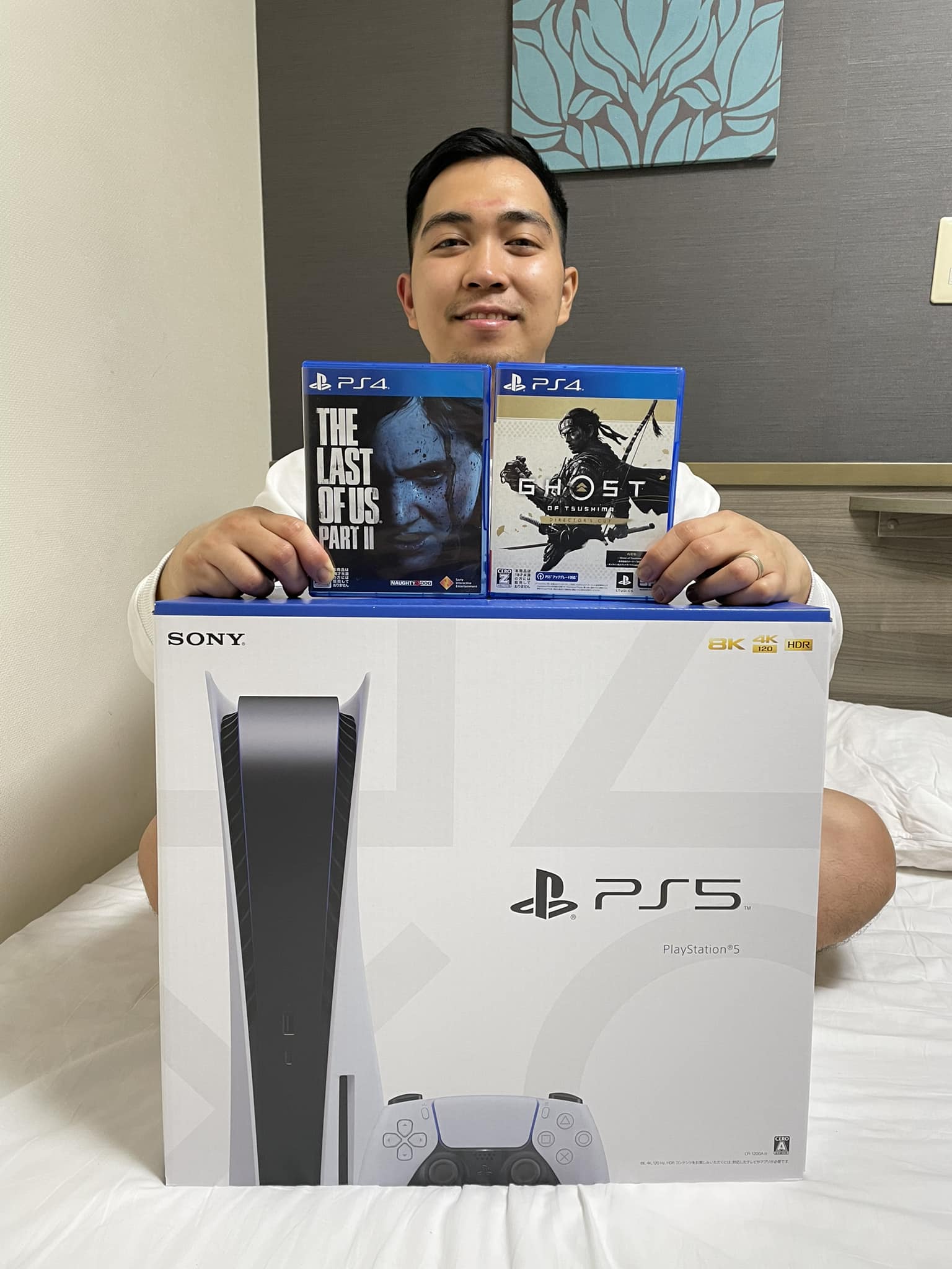 PlayStation 5 gaming haul in Japan