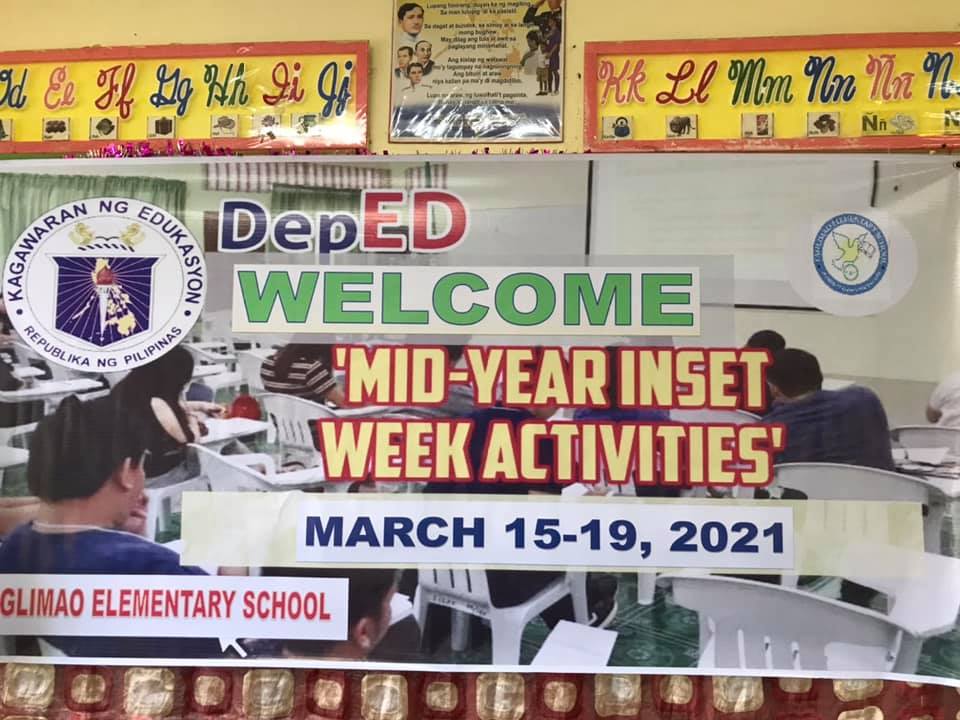 Mid-Year INSET Week... - Taglimao Elementary School