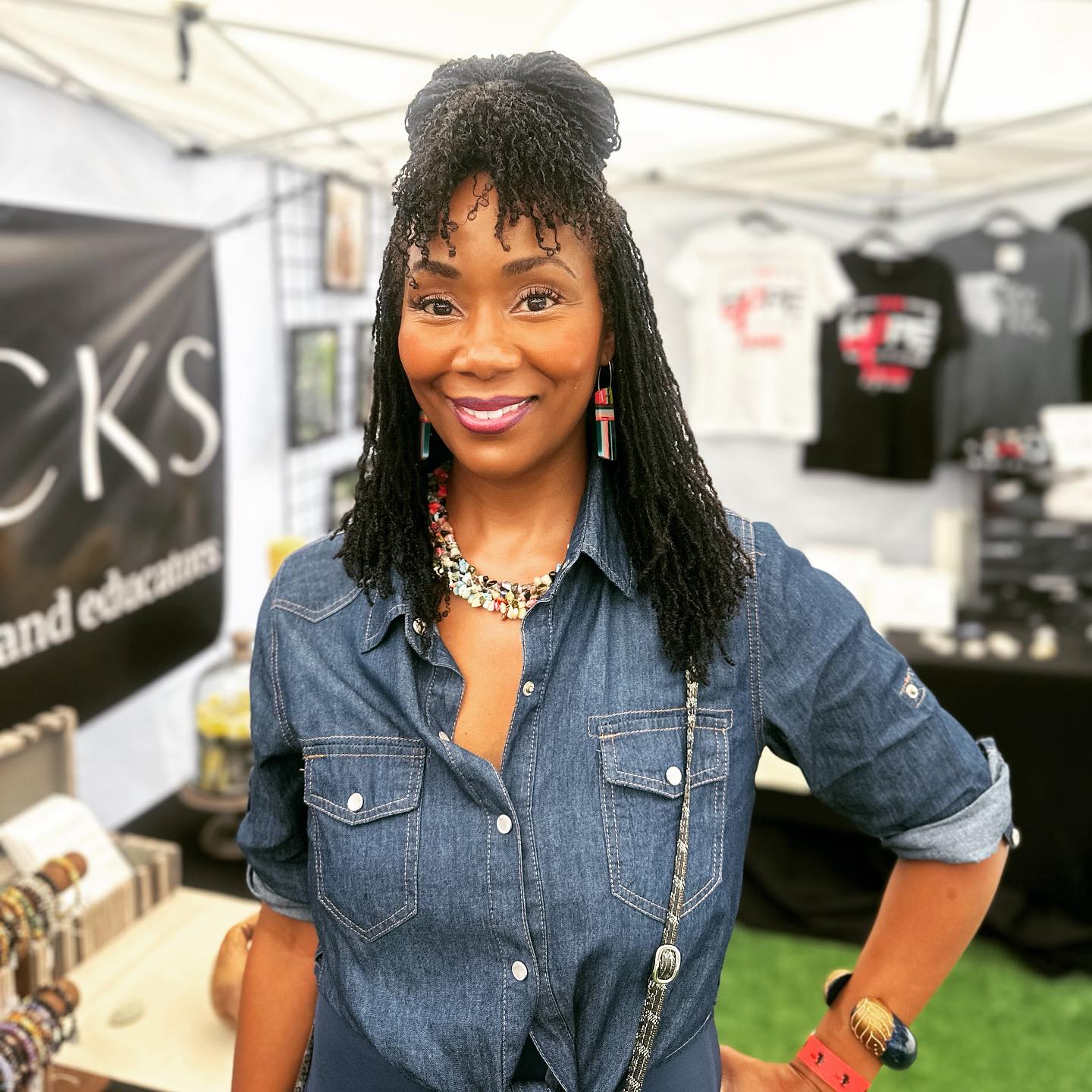 Enerlocks - We met this beautiful at LocFest and was captivated by her ...