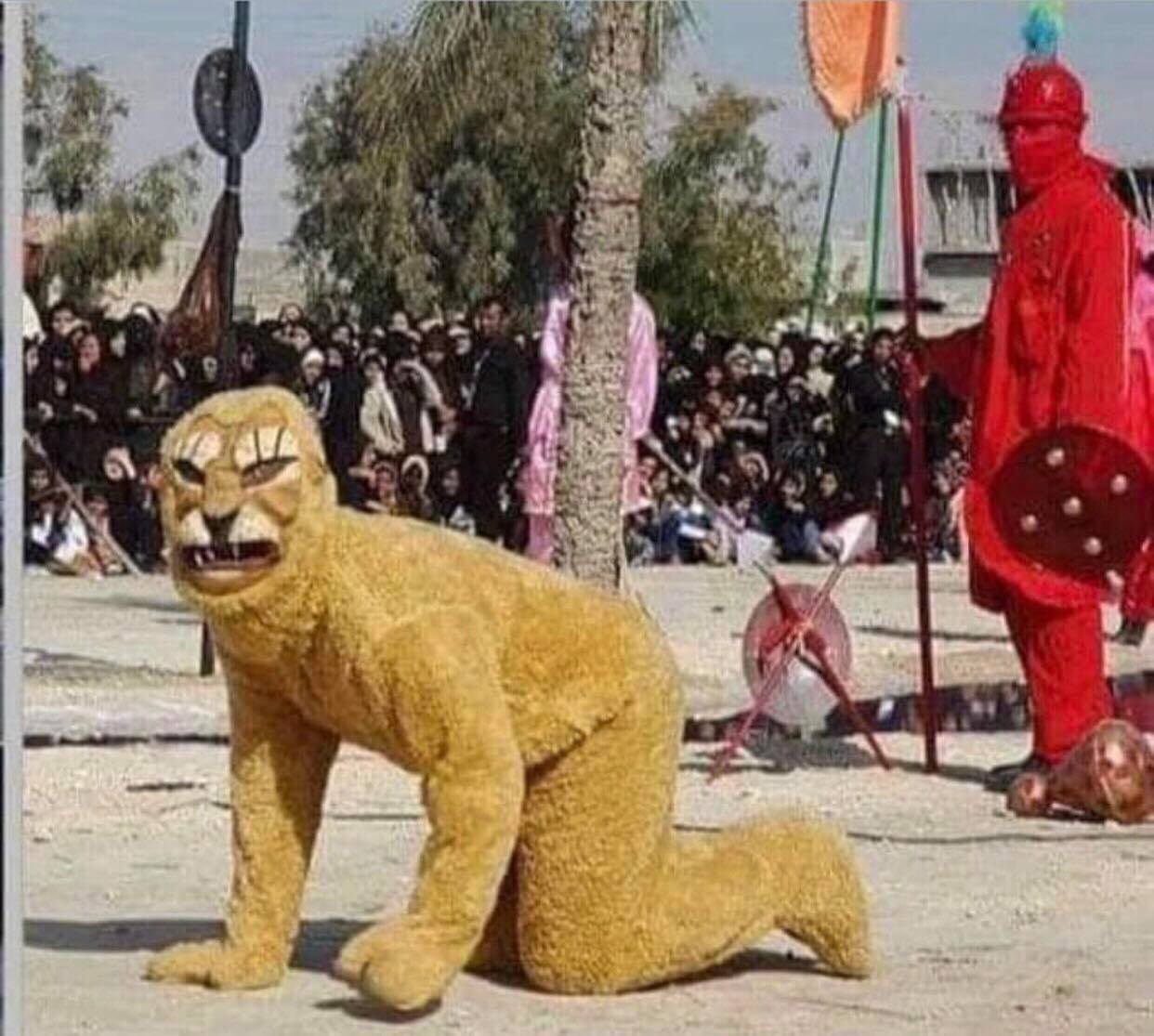 ديوة - الطنطل هو كائن اسطوري في التراث العراقي متحول يتلبس في أي شكل ...