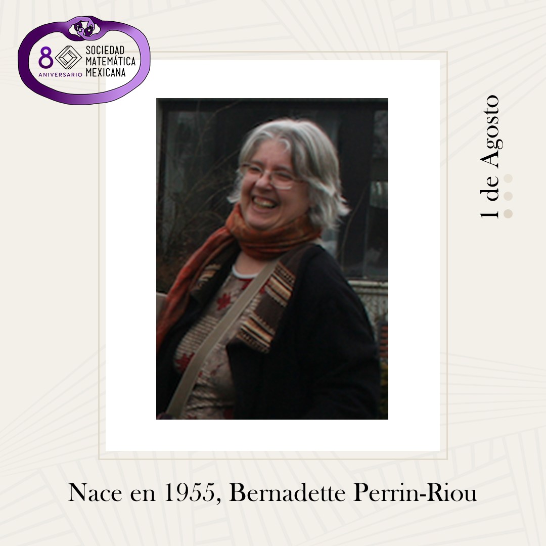 Hoy celebramos a Bernadette... - Sociedad Matemática Mexicana | Facebook